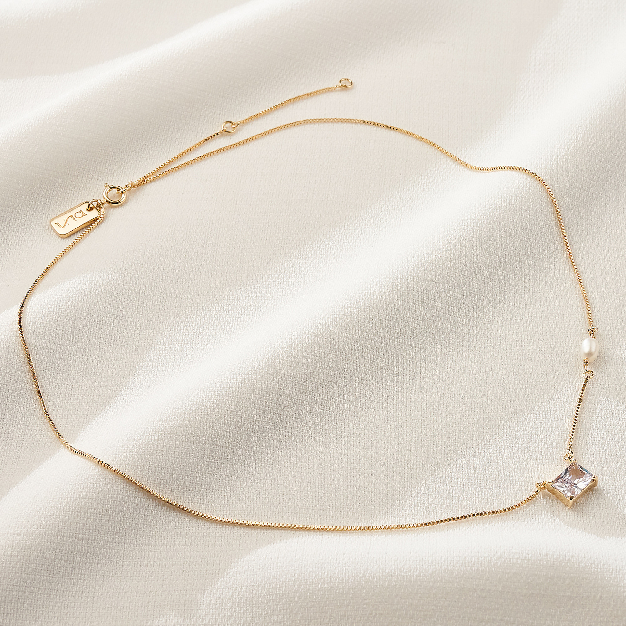 Colar Jackeline Banho Ouro 18k 