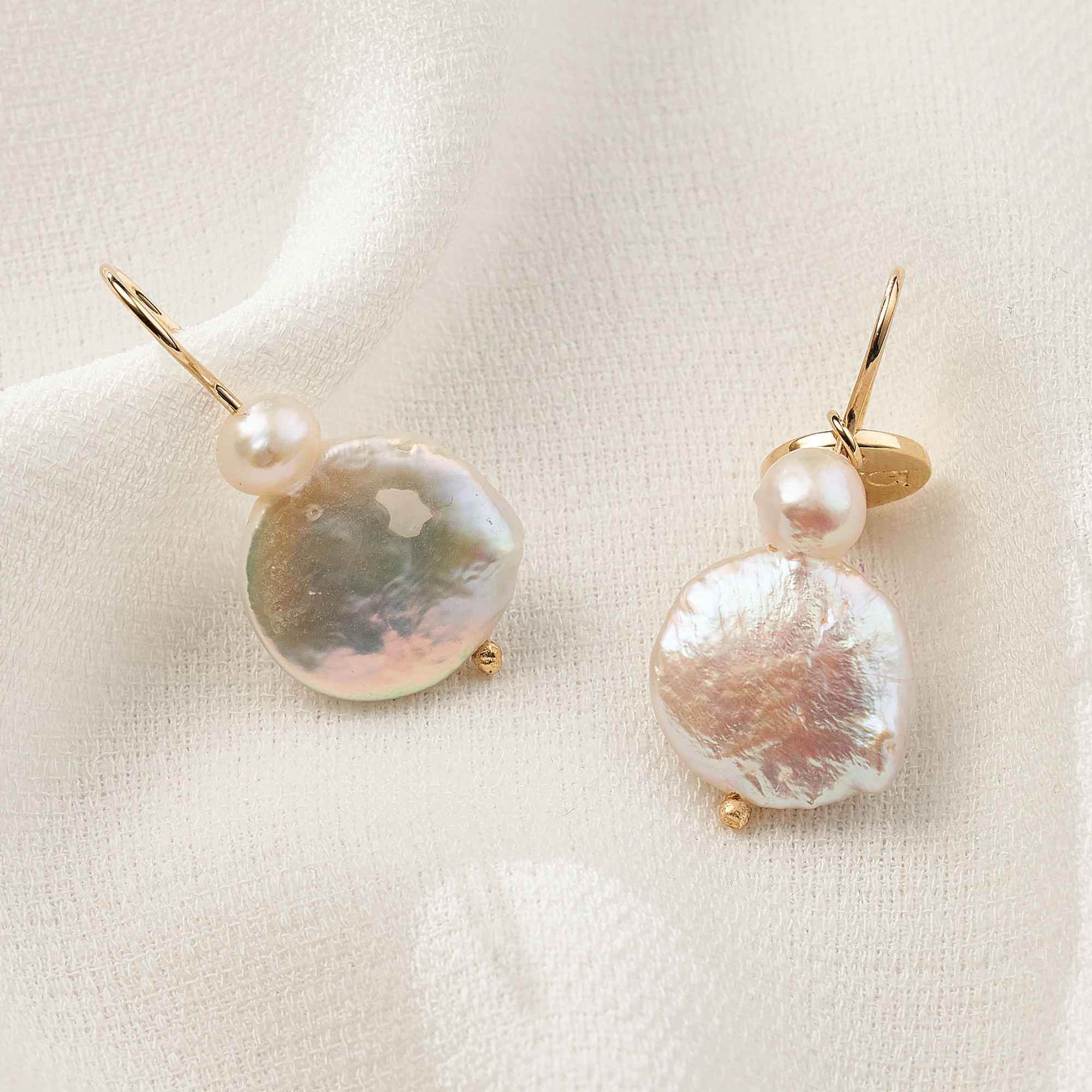 Brinco Cristiana Banho Ouro 18k