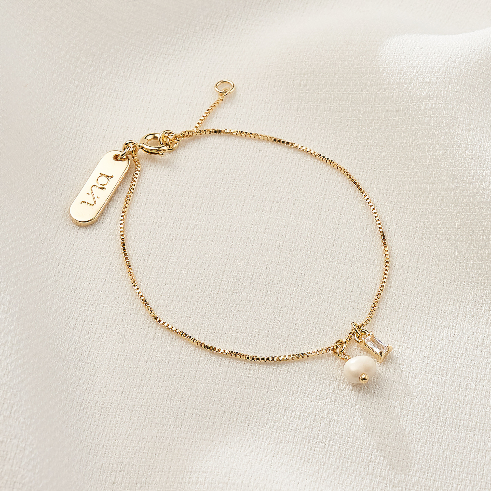 Pulseira Luisa Banho Ouro 18k