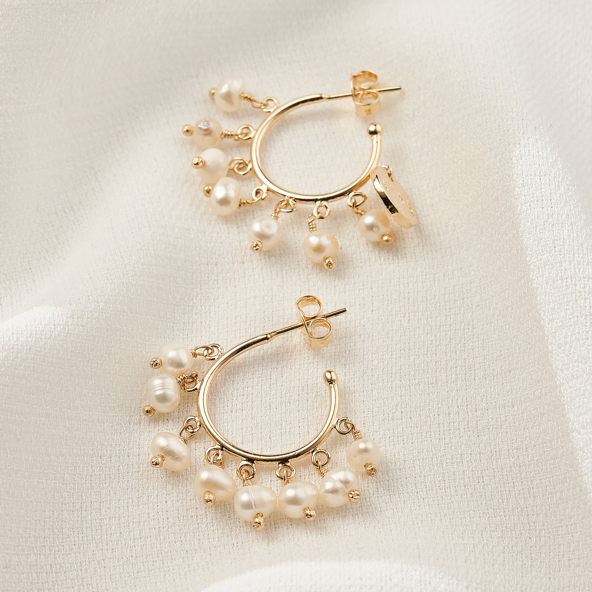 Brinco Melinda Banho Ouro 18k