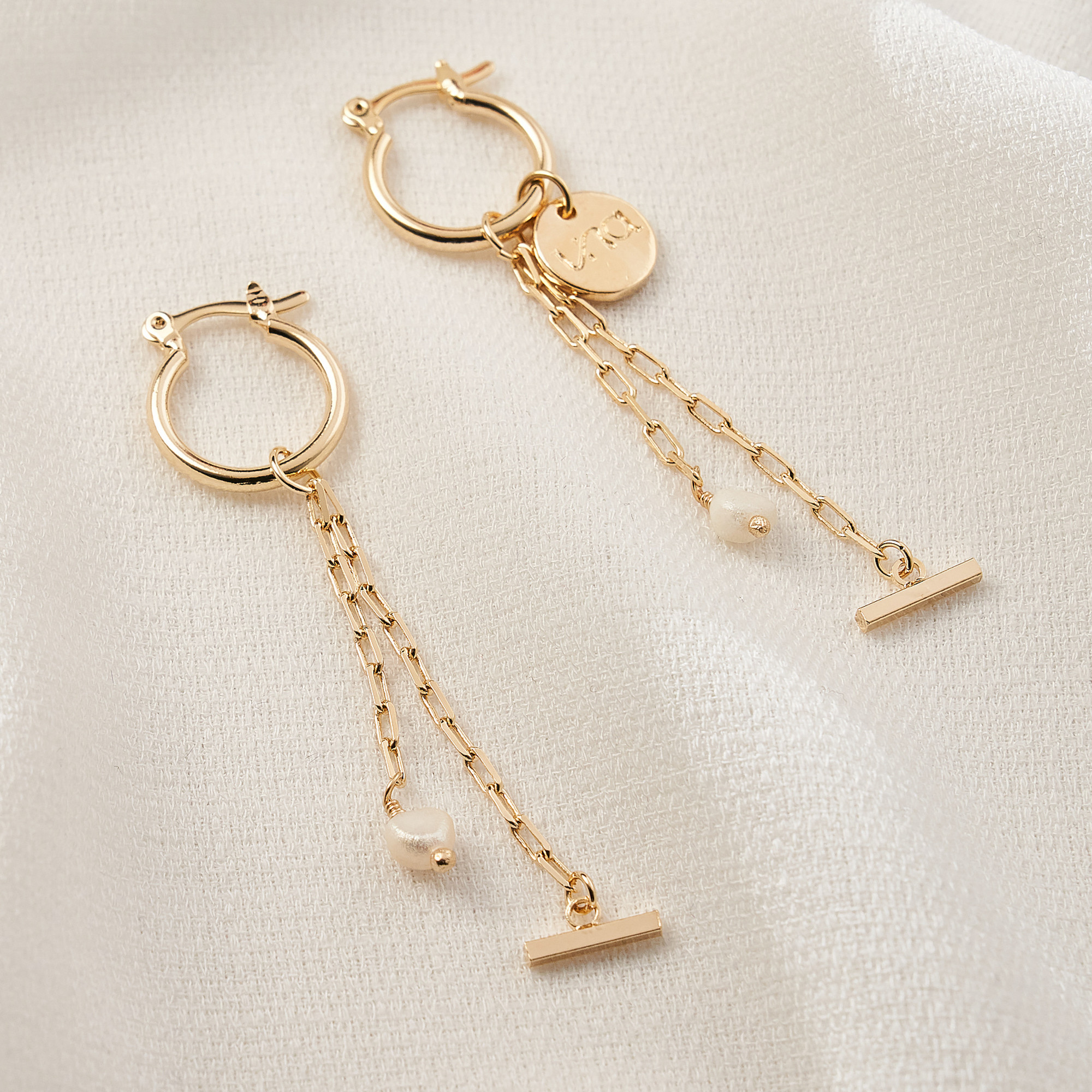 Brinco Julie Banho Ouro 18k