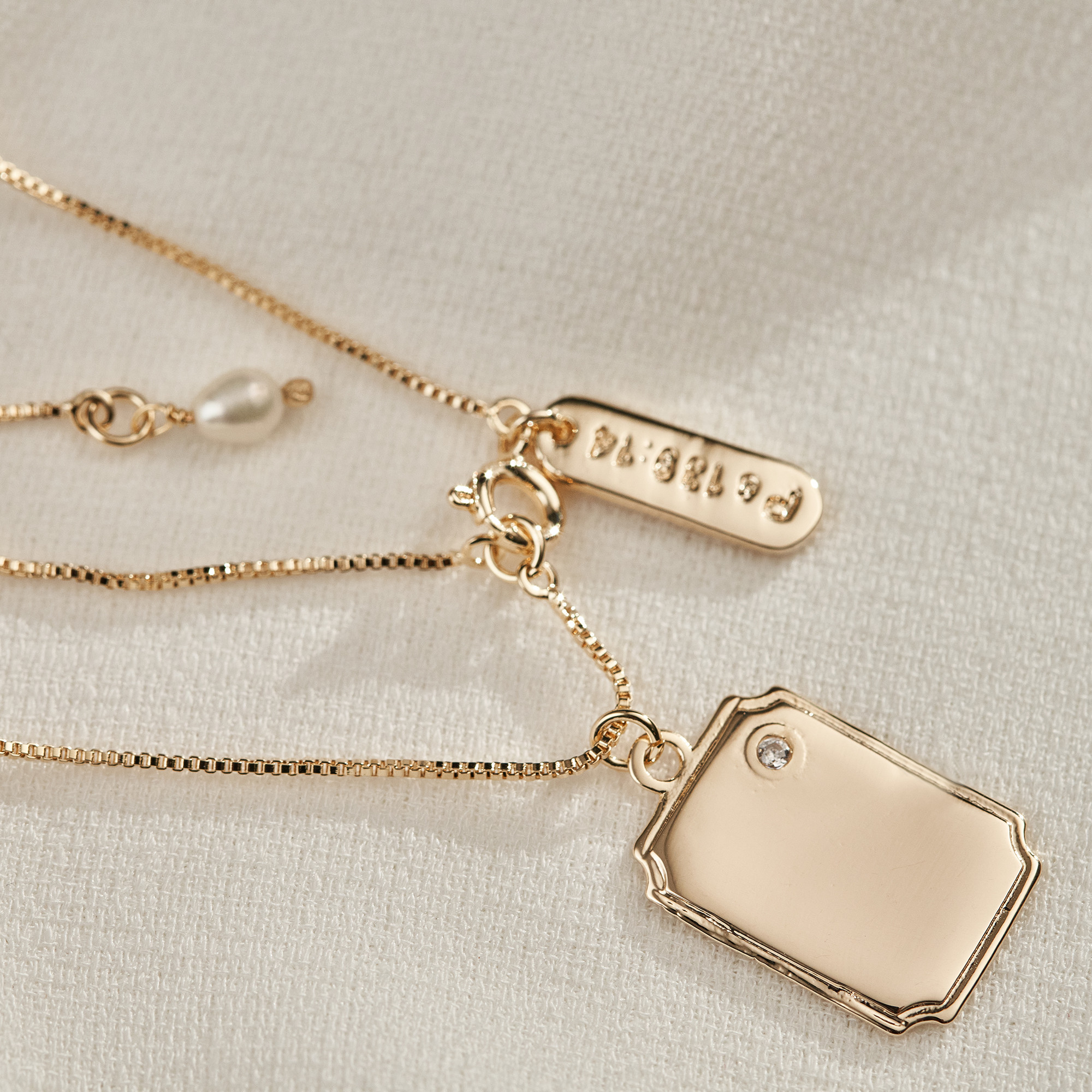 Colar Lia Banho Ouro 18k