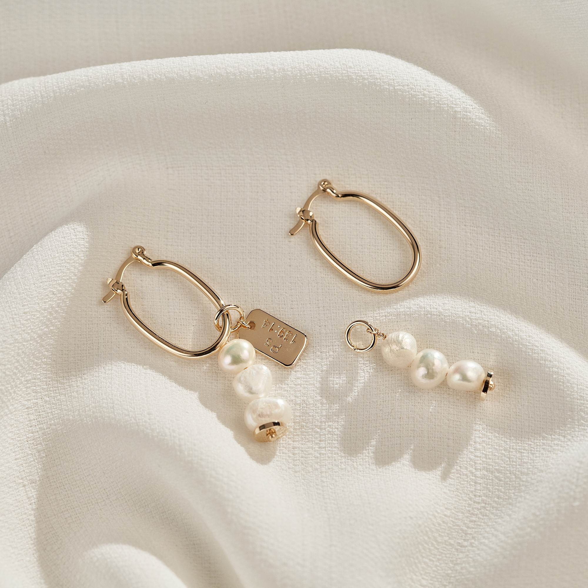 Brinco Vanessa Banho Ouro 18k