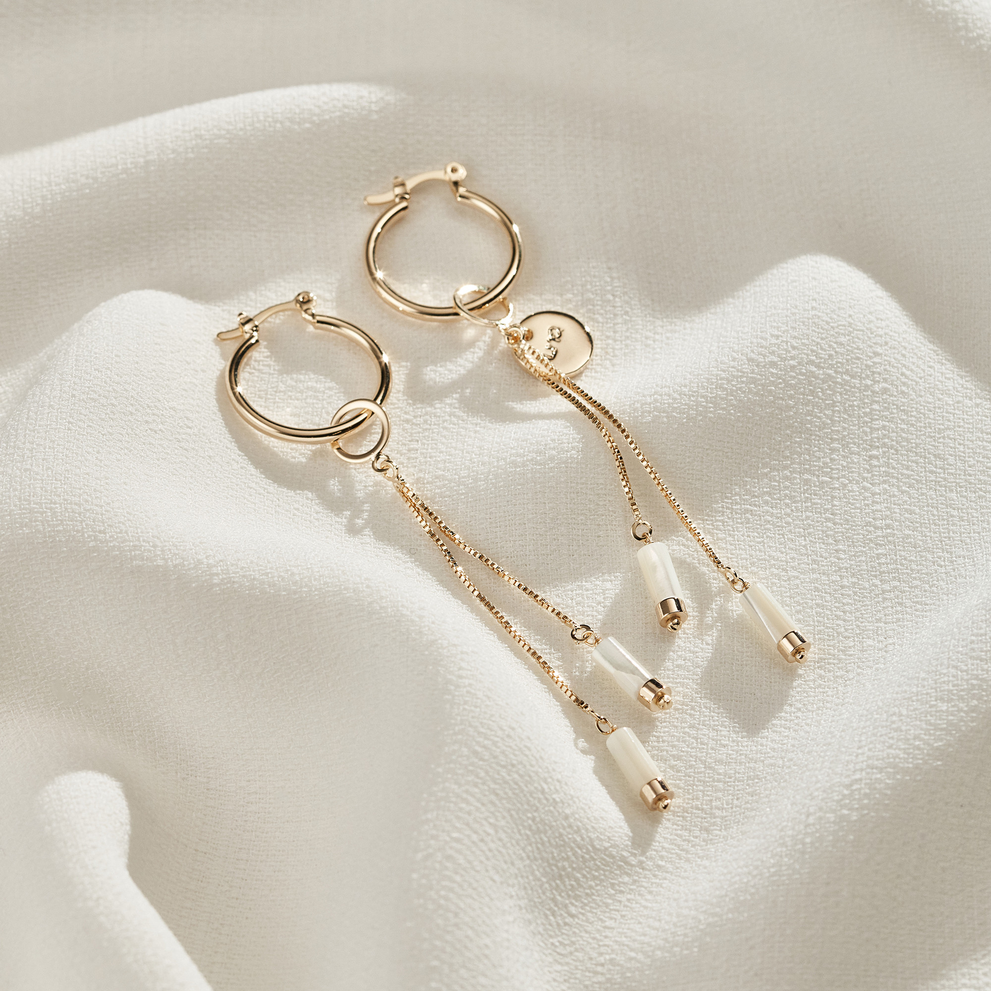 Brinco Michelle Banho Ouro 18k