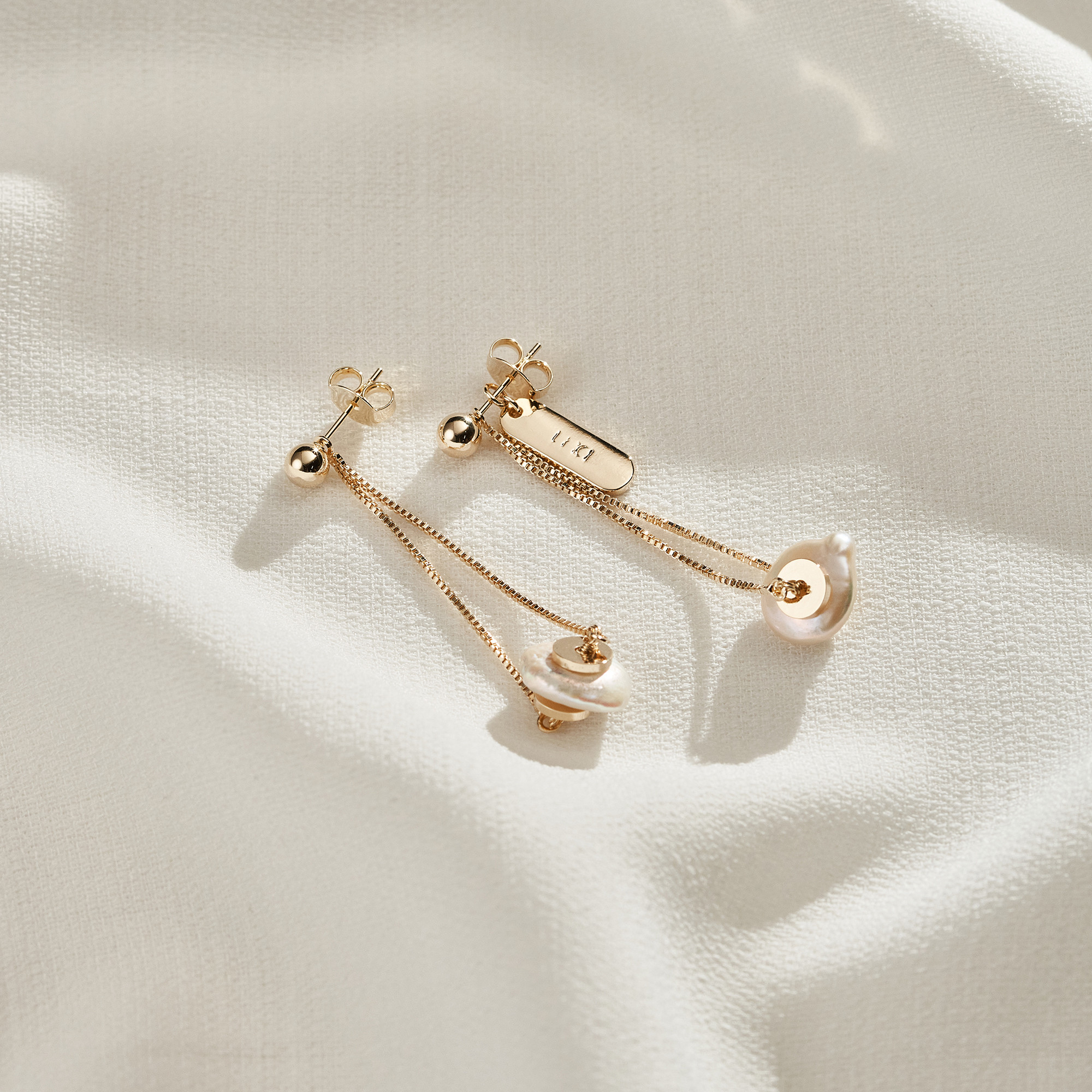 Brinco Eliana Banho Ouro 18k