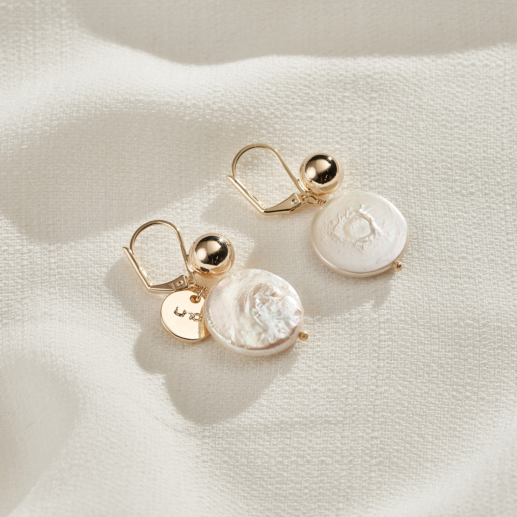 Brinco Lisa Banho Ouro 18k