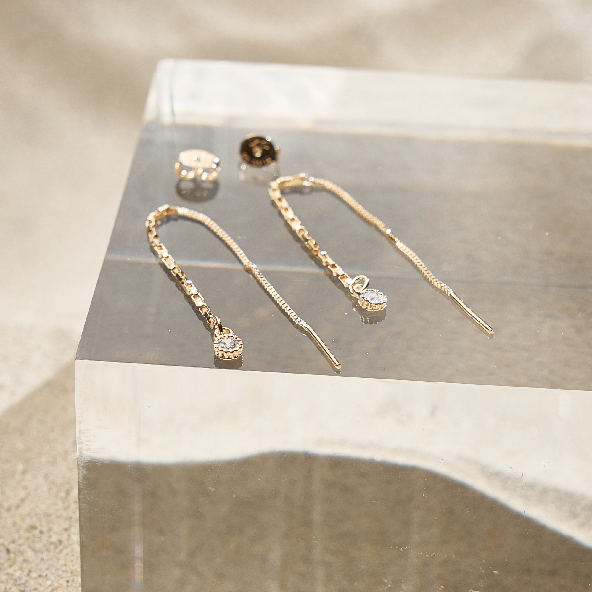 Brinco Belle Banho Ouro 18k