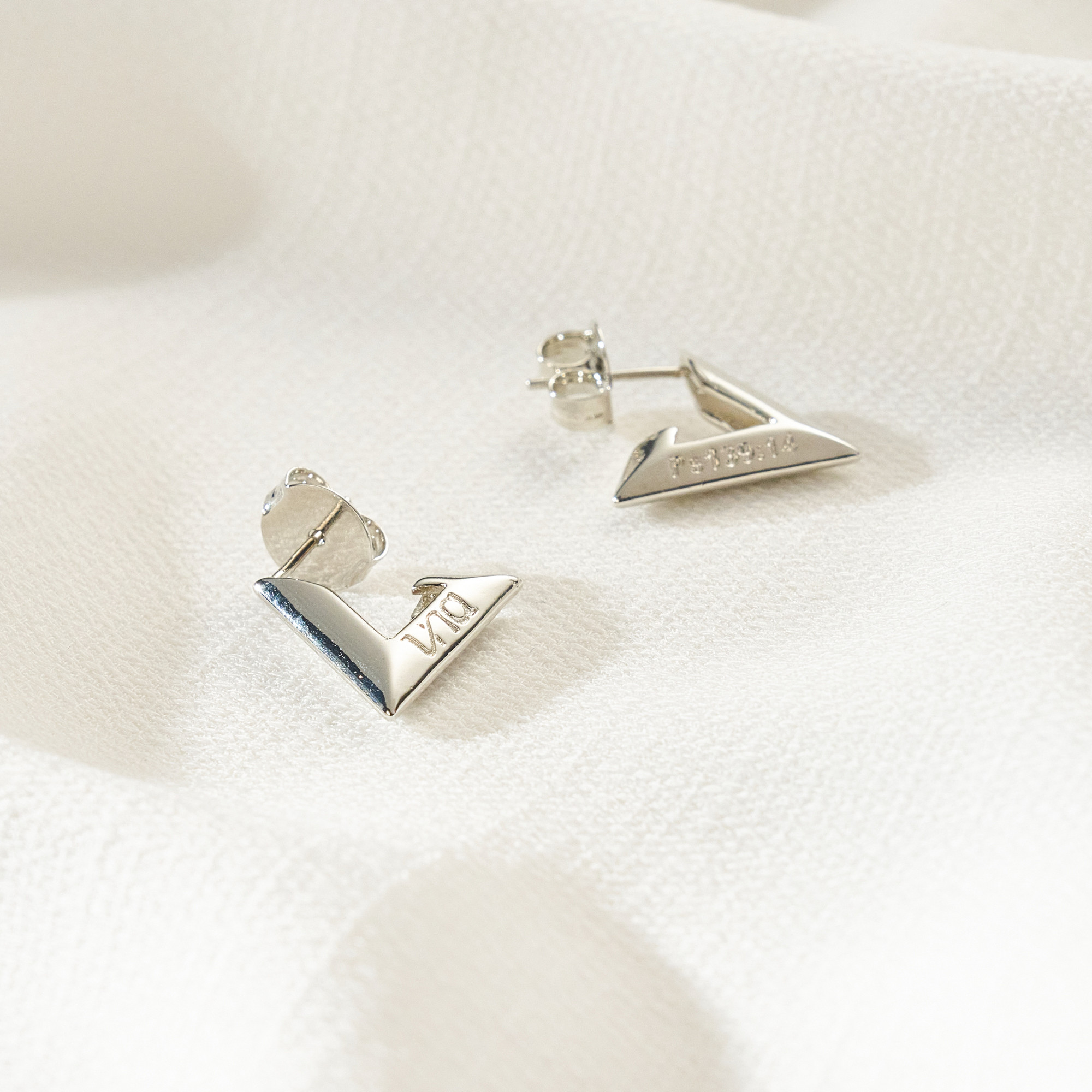 Brinco Maysa Banho Ródio Branco