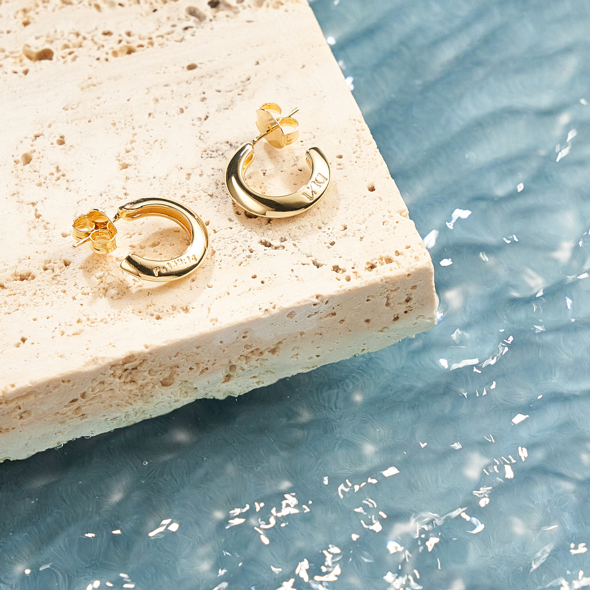 Brinco Morgana Banho Ouro 18k