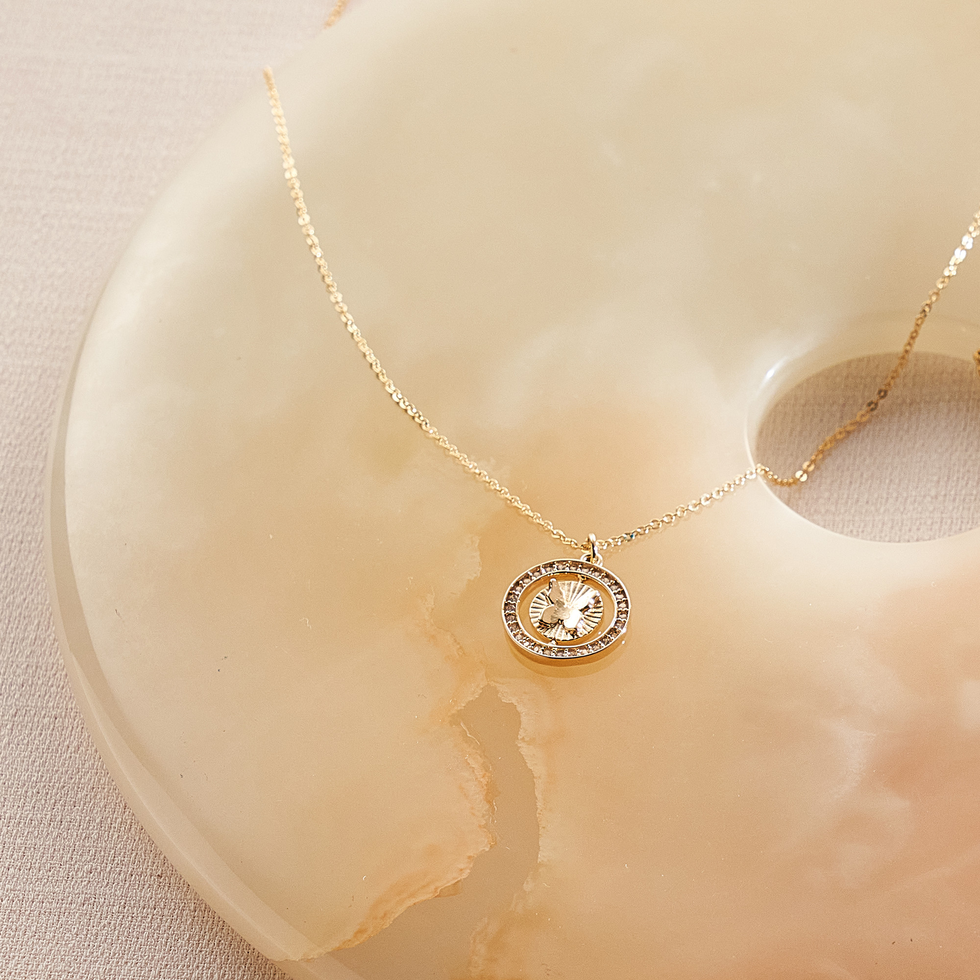 Colar Rapha Banho Ouro 18k