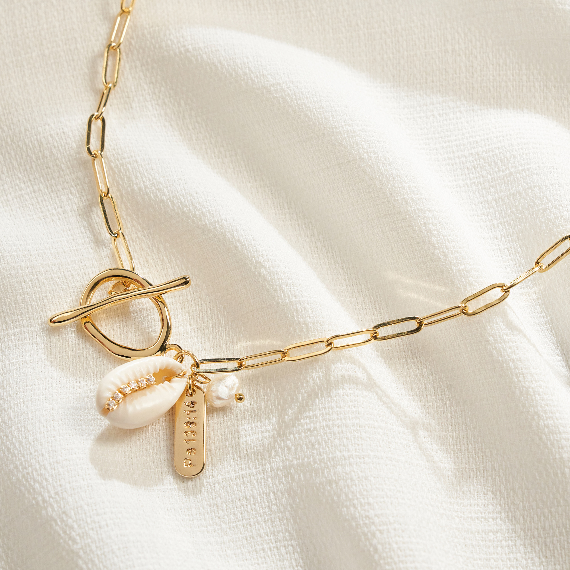 Colar Lina Banho Ouro 18k