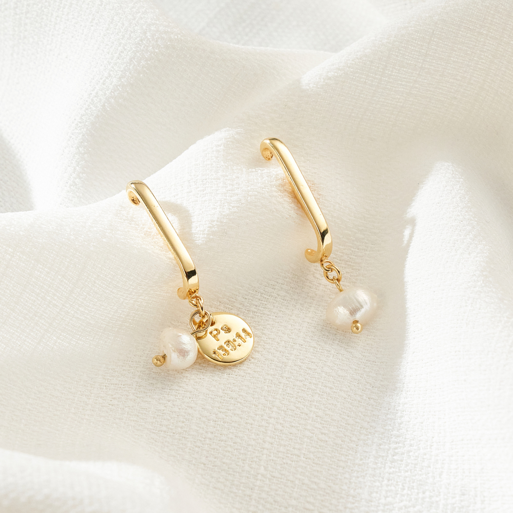 Brinco Brienne Banho Ouro 18k