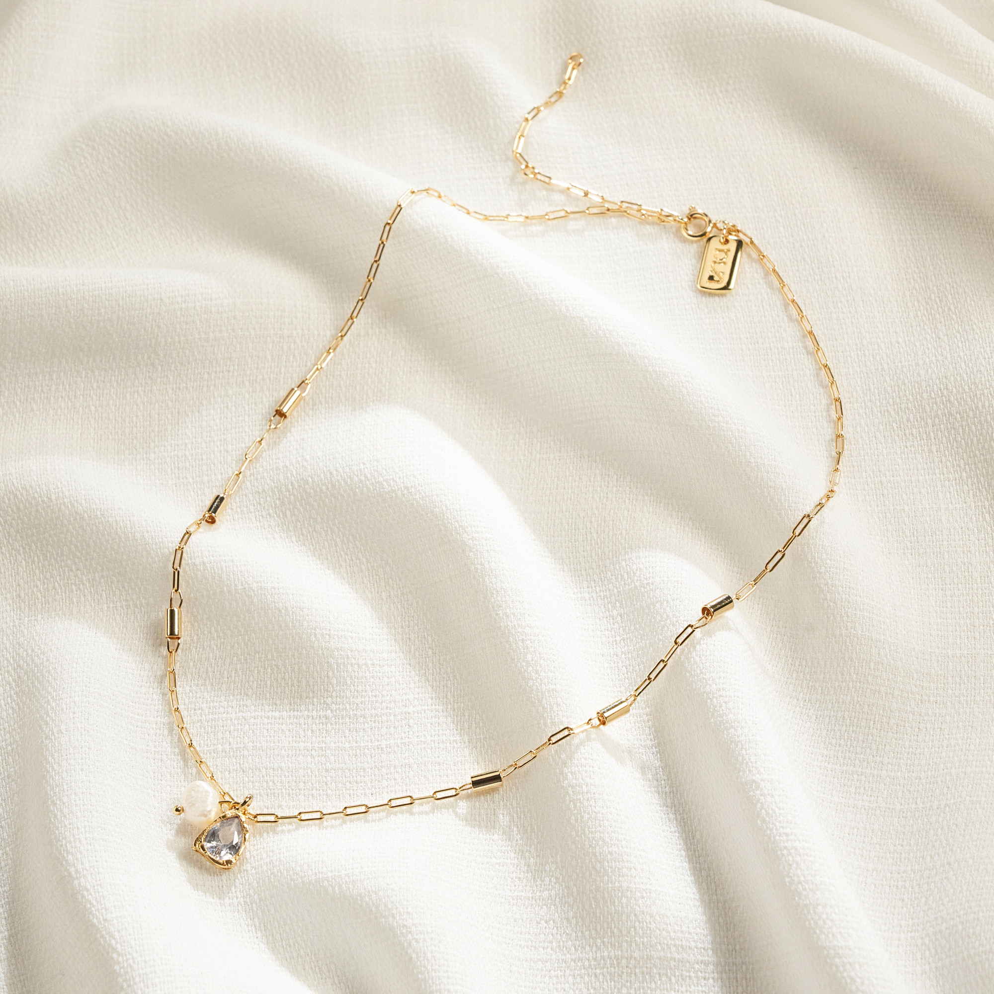 Colar Amy Banho ouro 18k