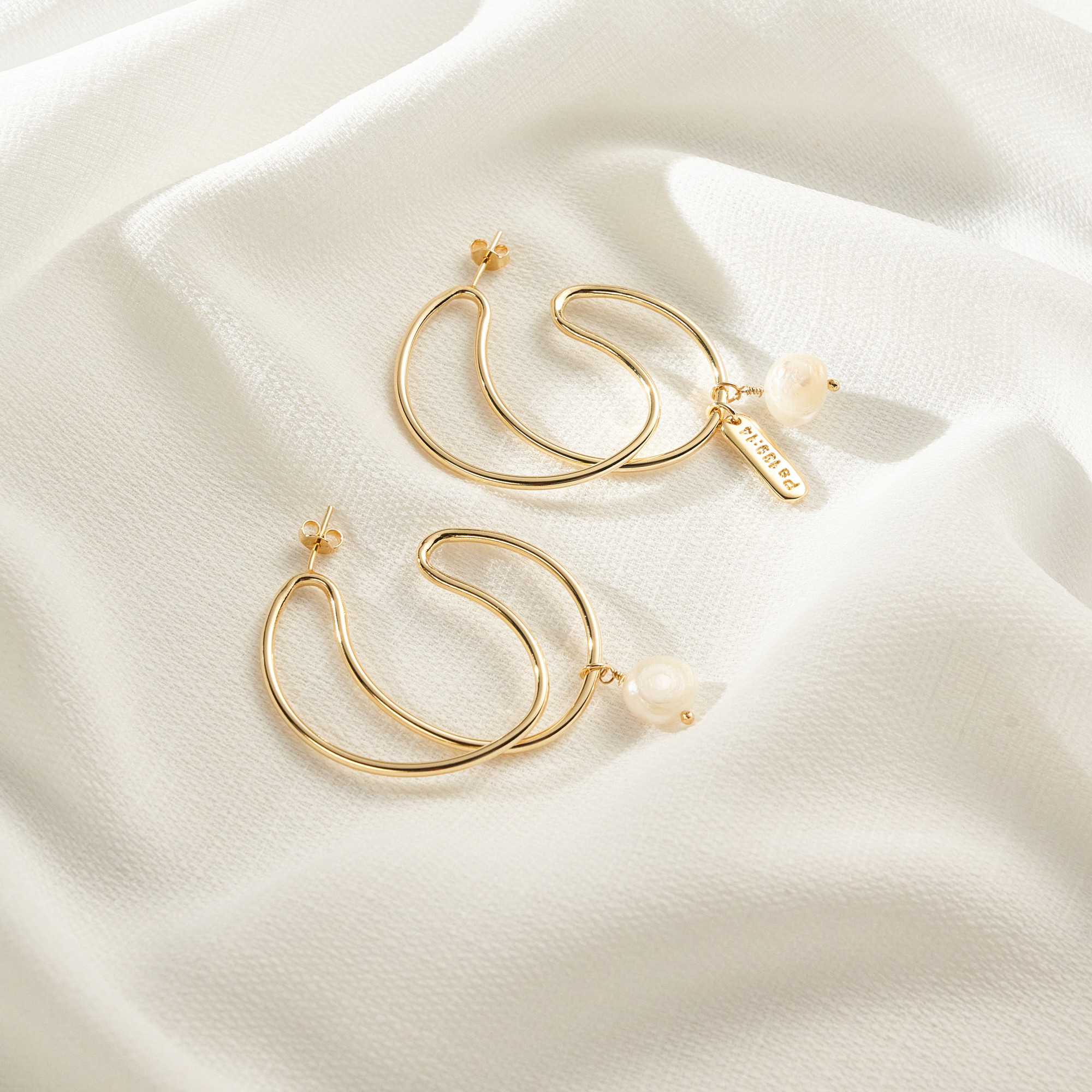 Brinco Elis Banho Ouro 18k