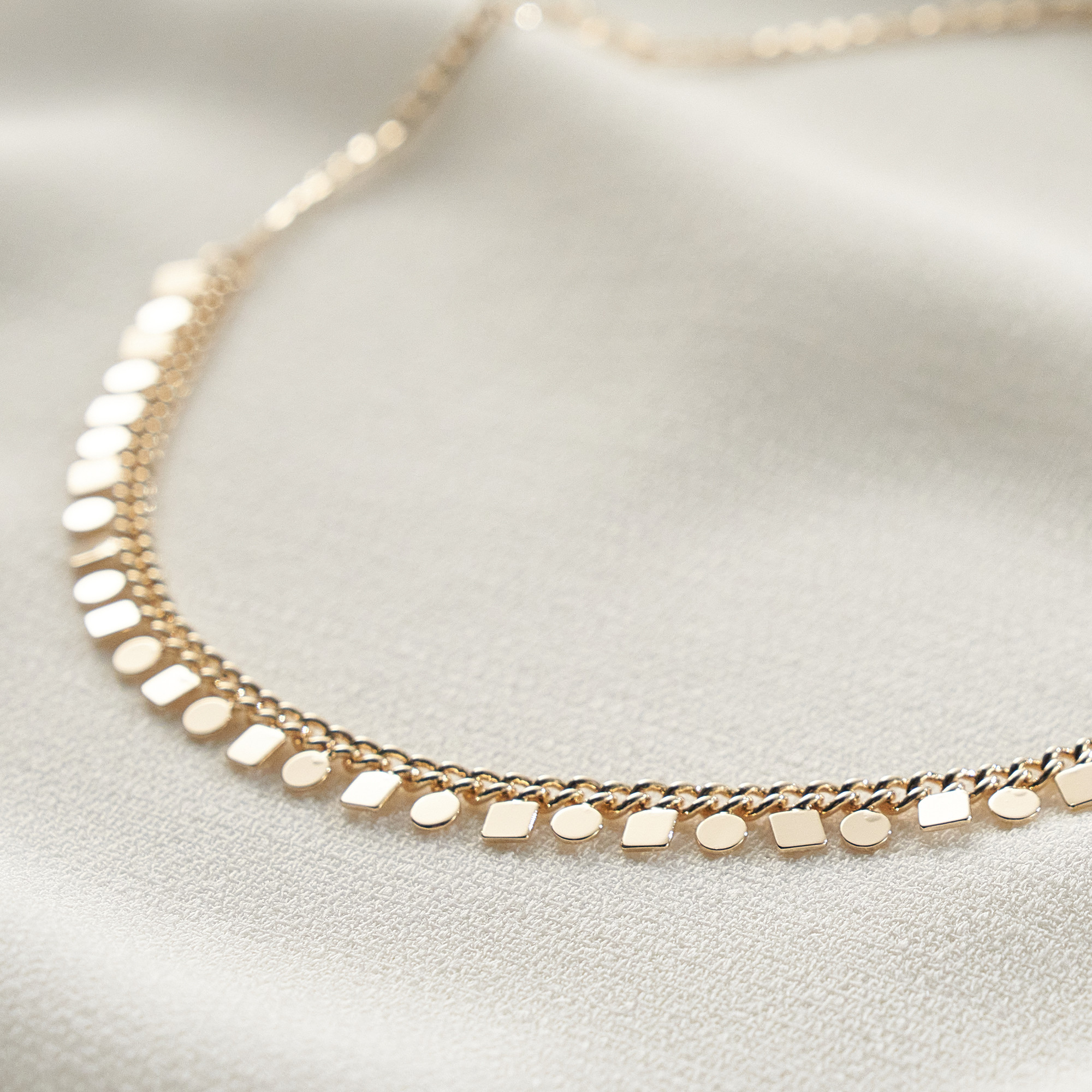 Colar Marie Banho Ouro 18k