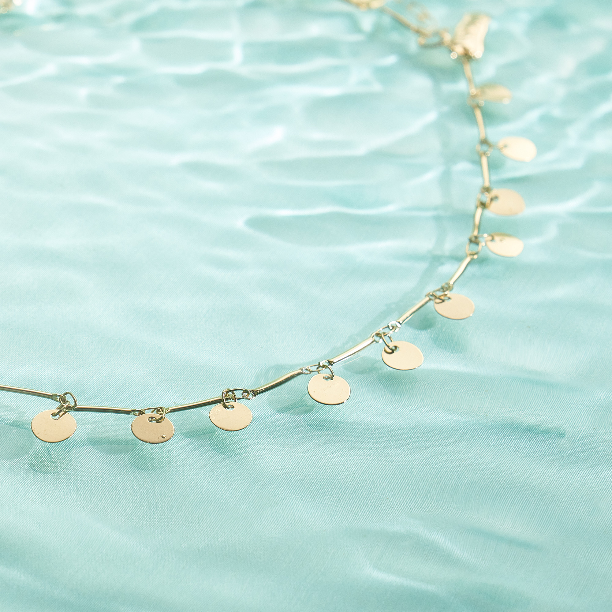 Colar Gabrielle Banho Ouro 18k