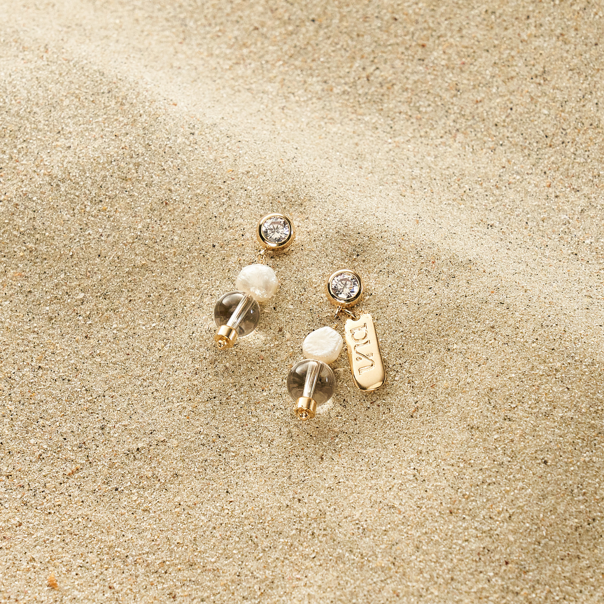 Brinco Ayla Banho Ouro 18k