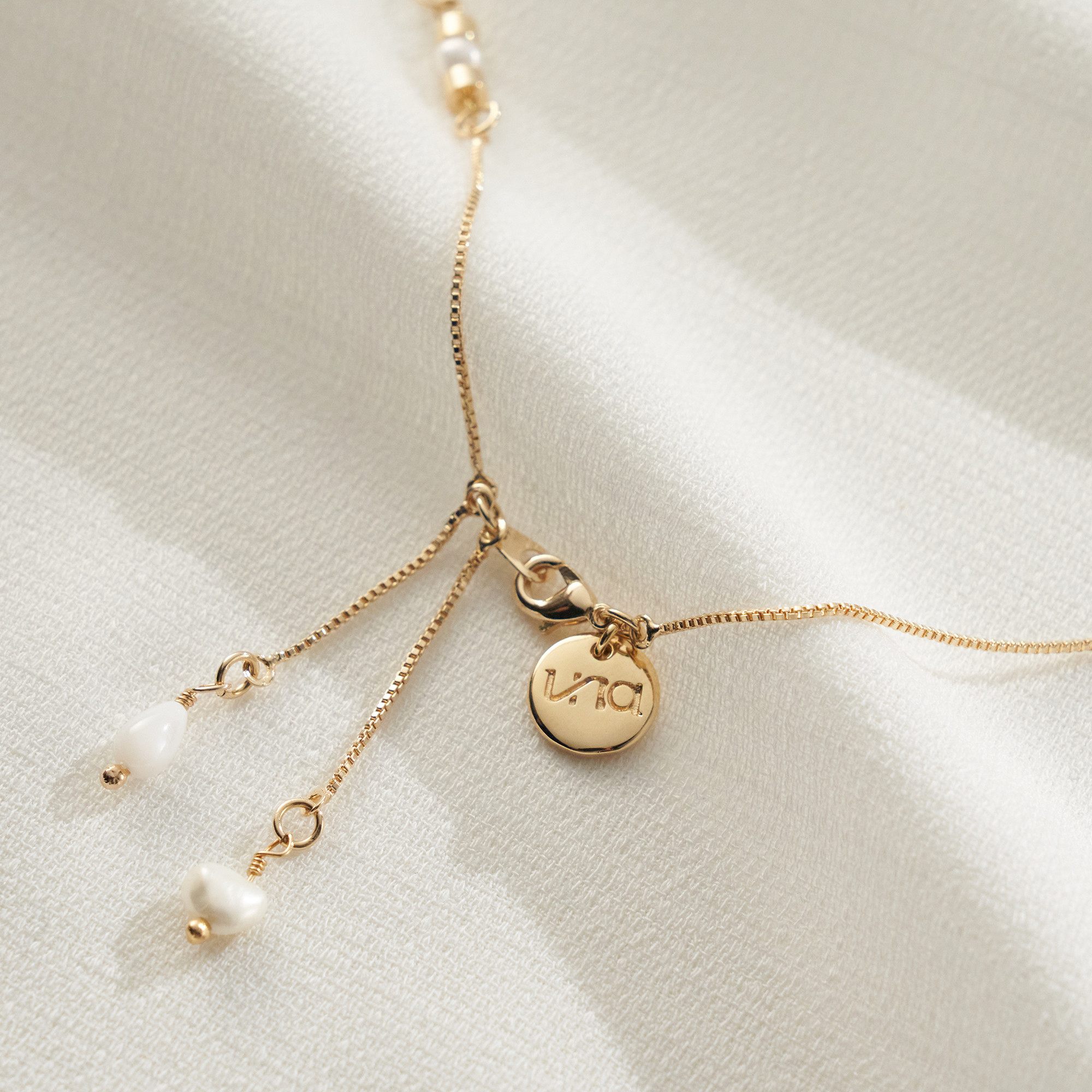 Colar Jasmine Banho Ouro 18k