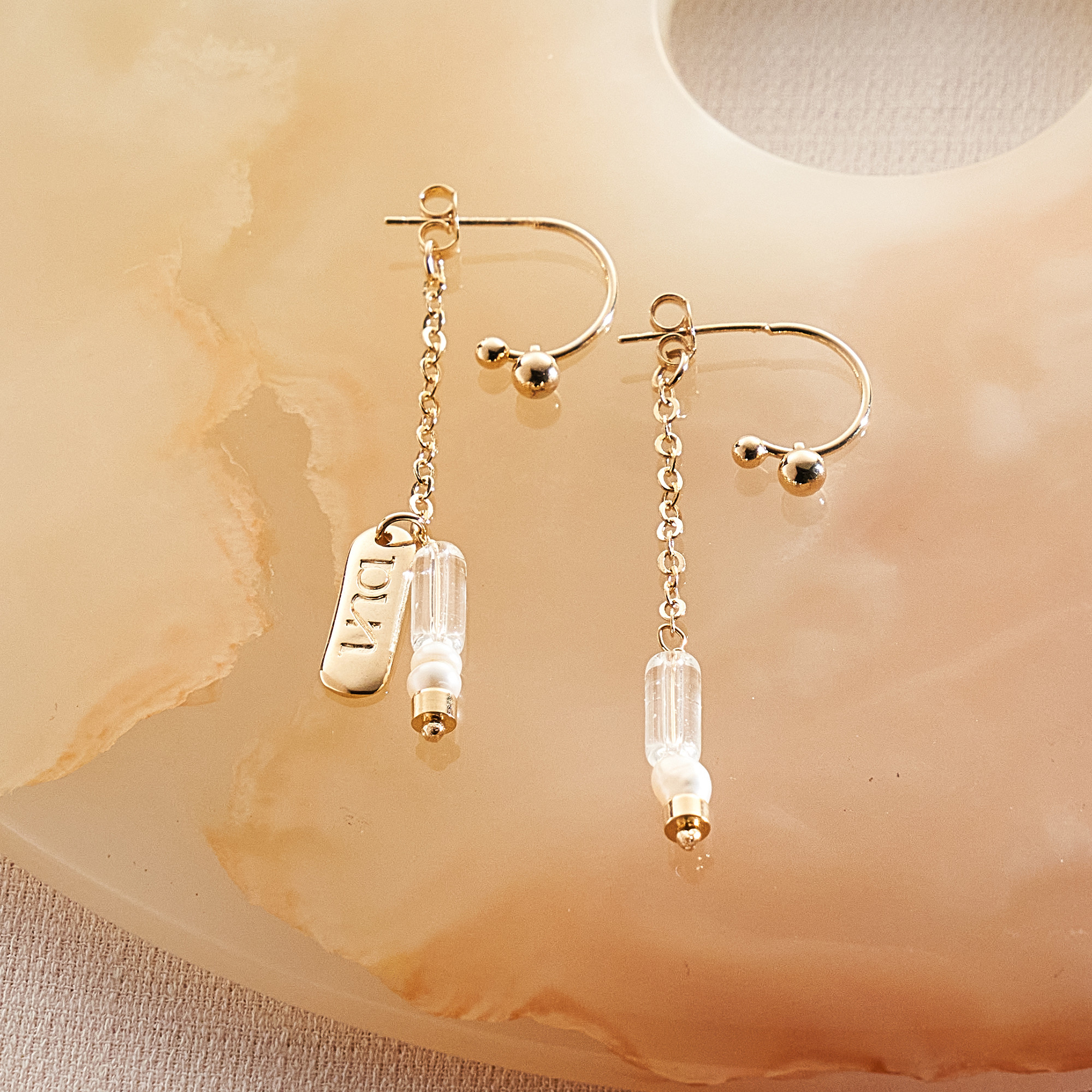 Brinco Kira Banho Ouro 18k