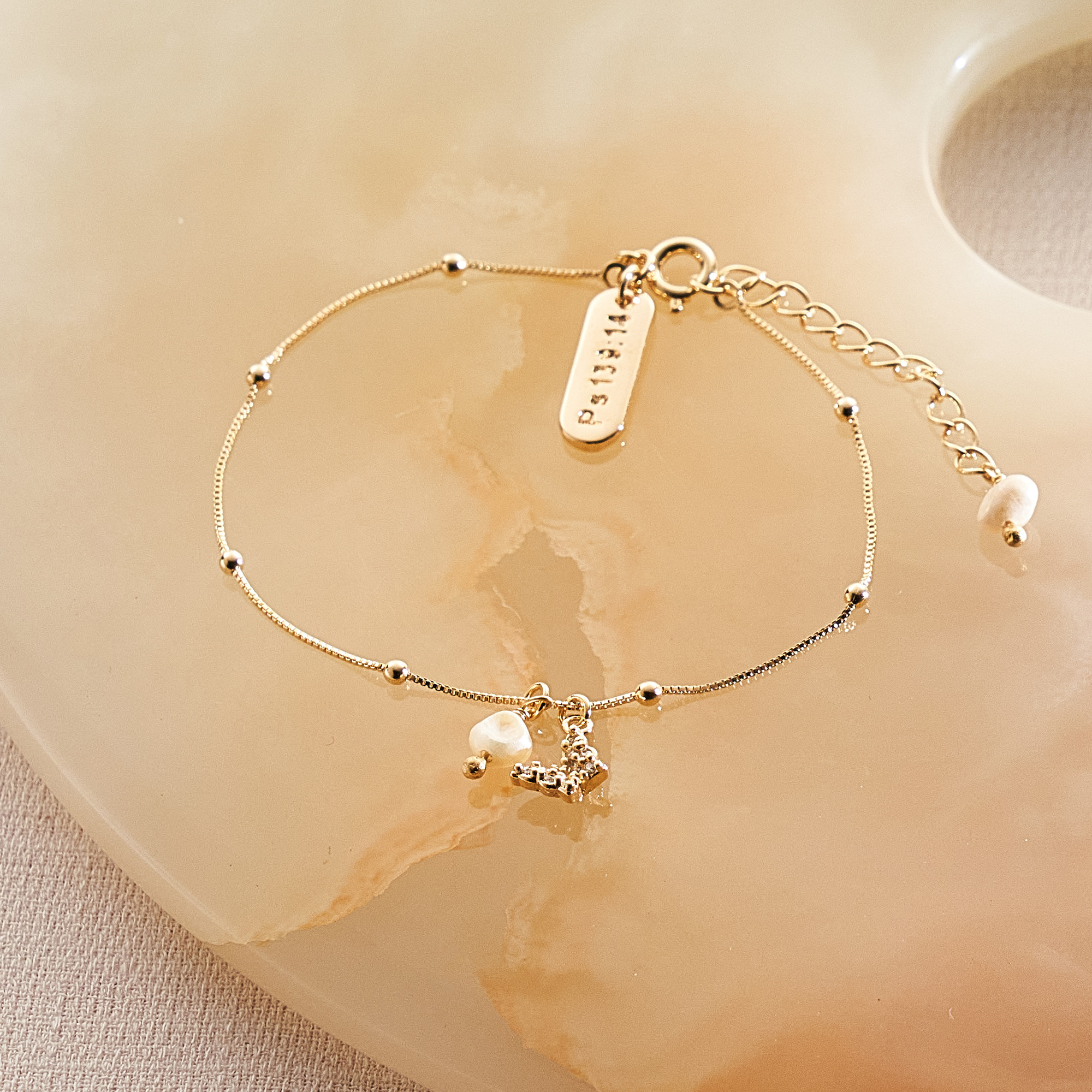 Pulseira Iolanda Banho Ouro 18k