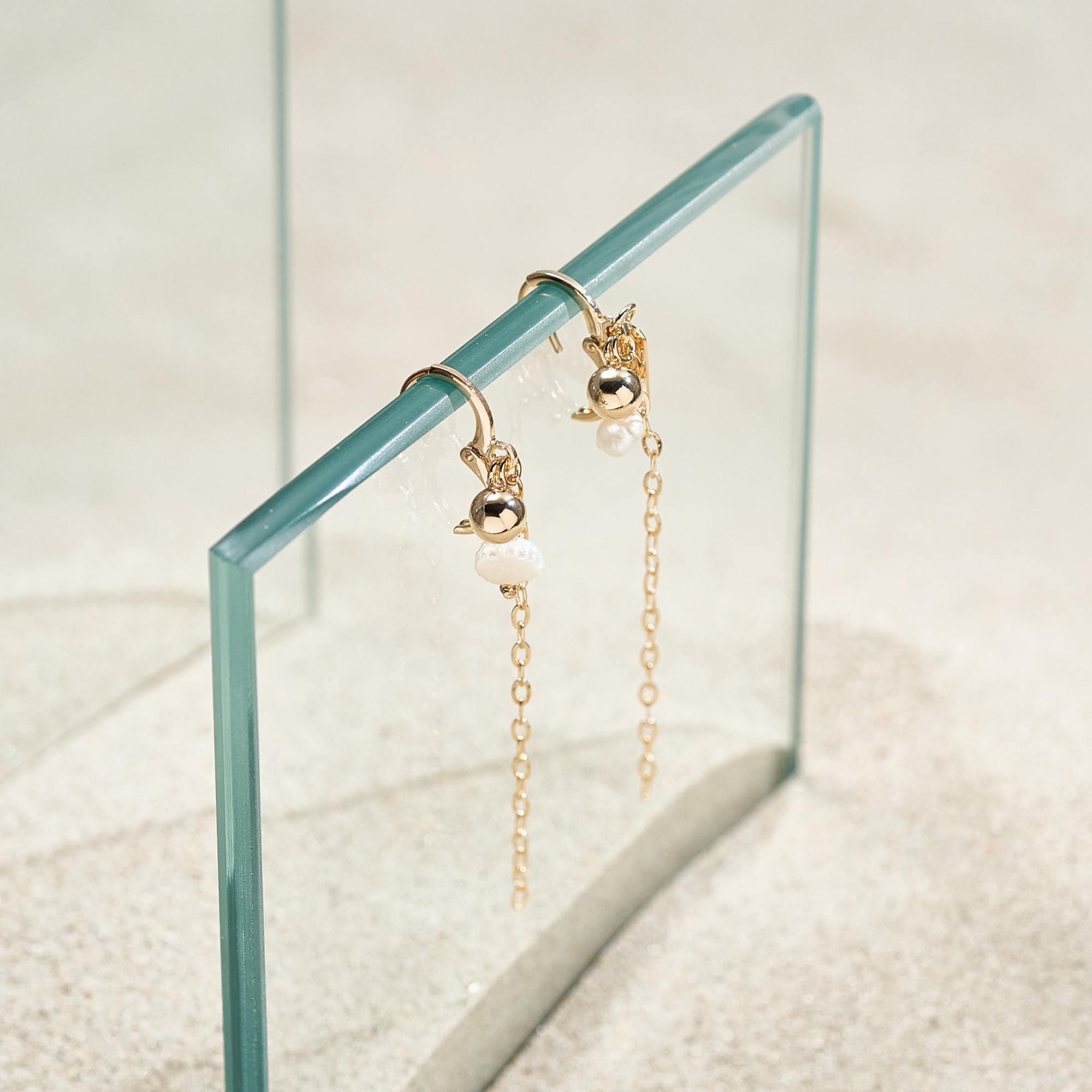 Brinco Marjorie Banho Ouro 18k 