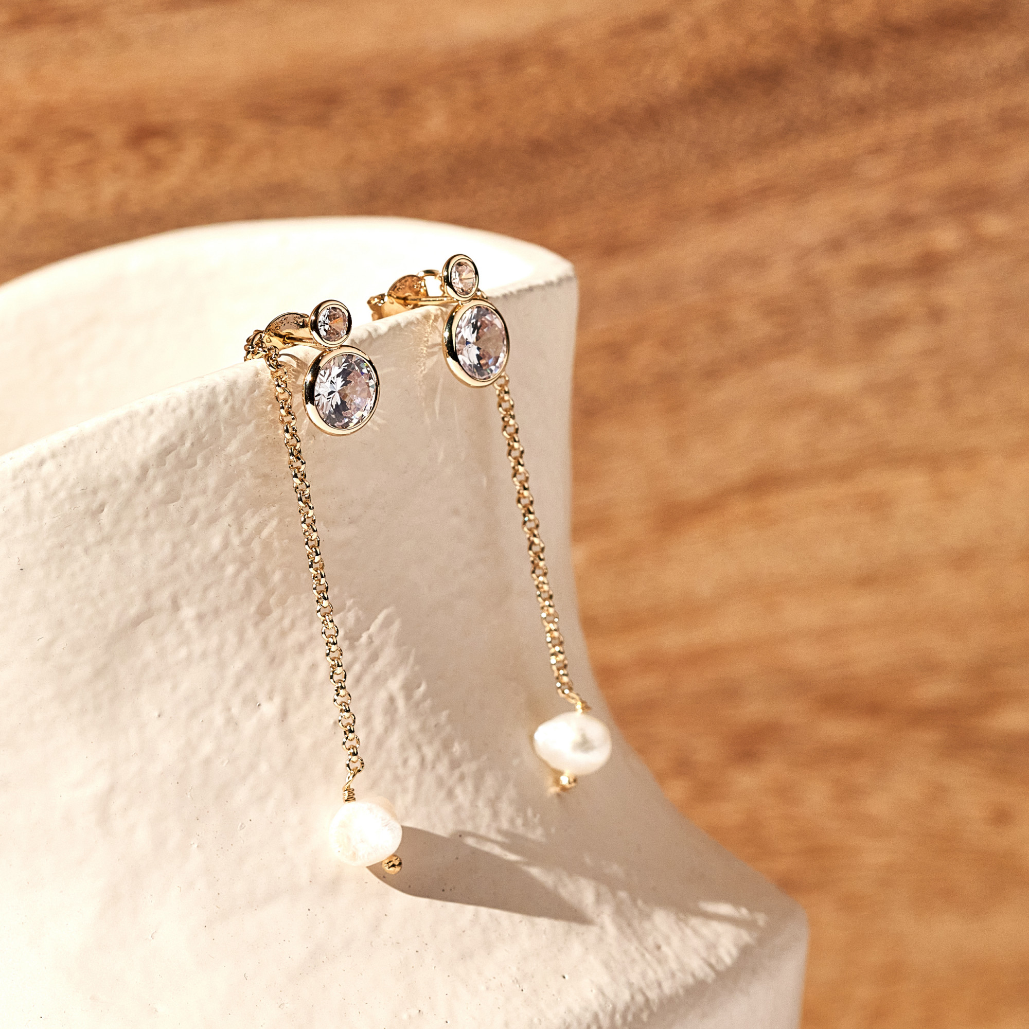 Brinco Glória Banho Ouro 18k 