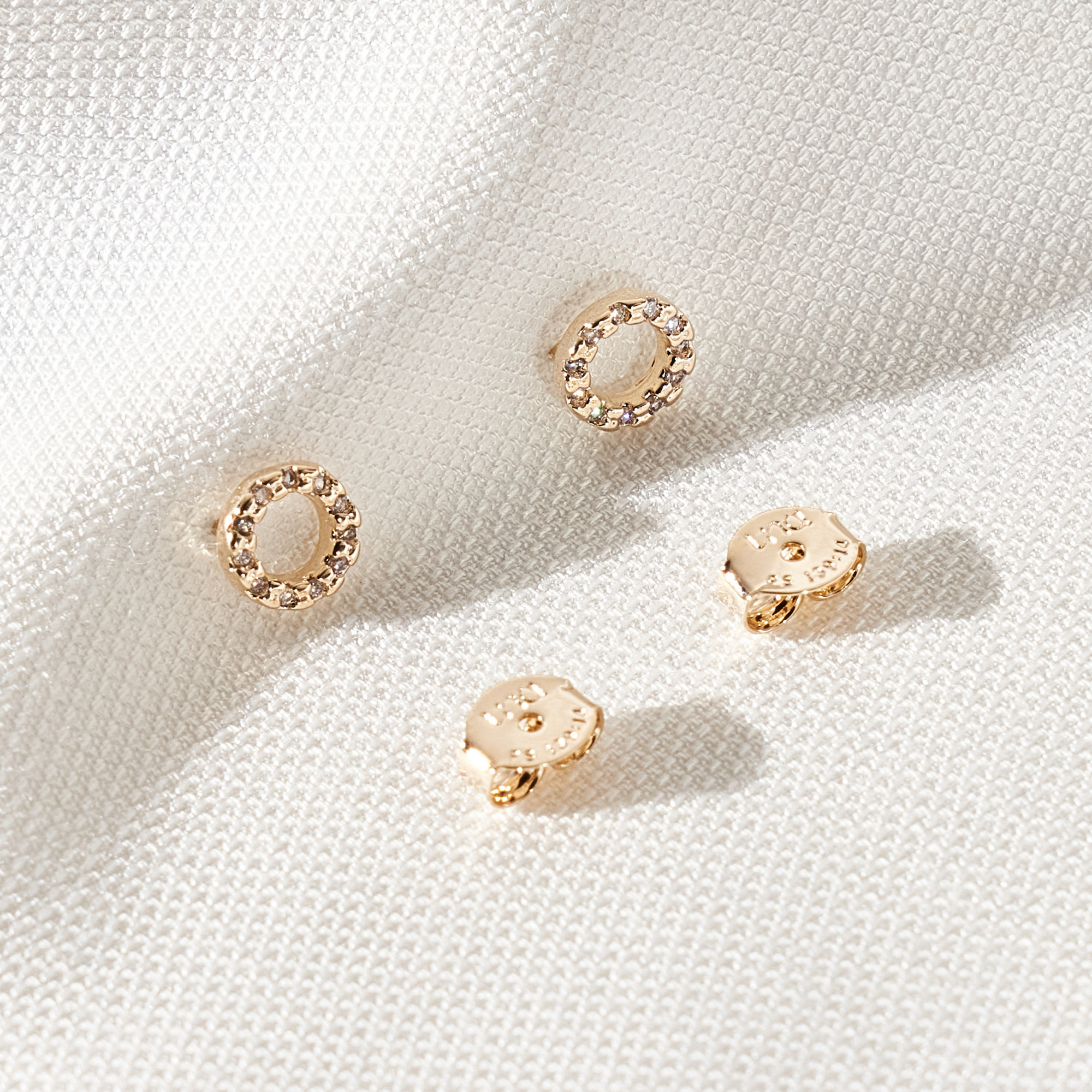 Brinco Eudora Banho Ouro 18k