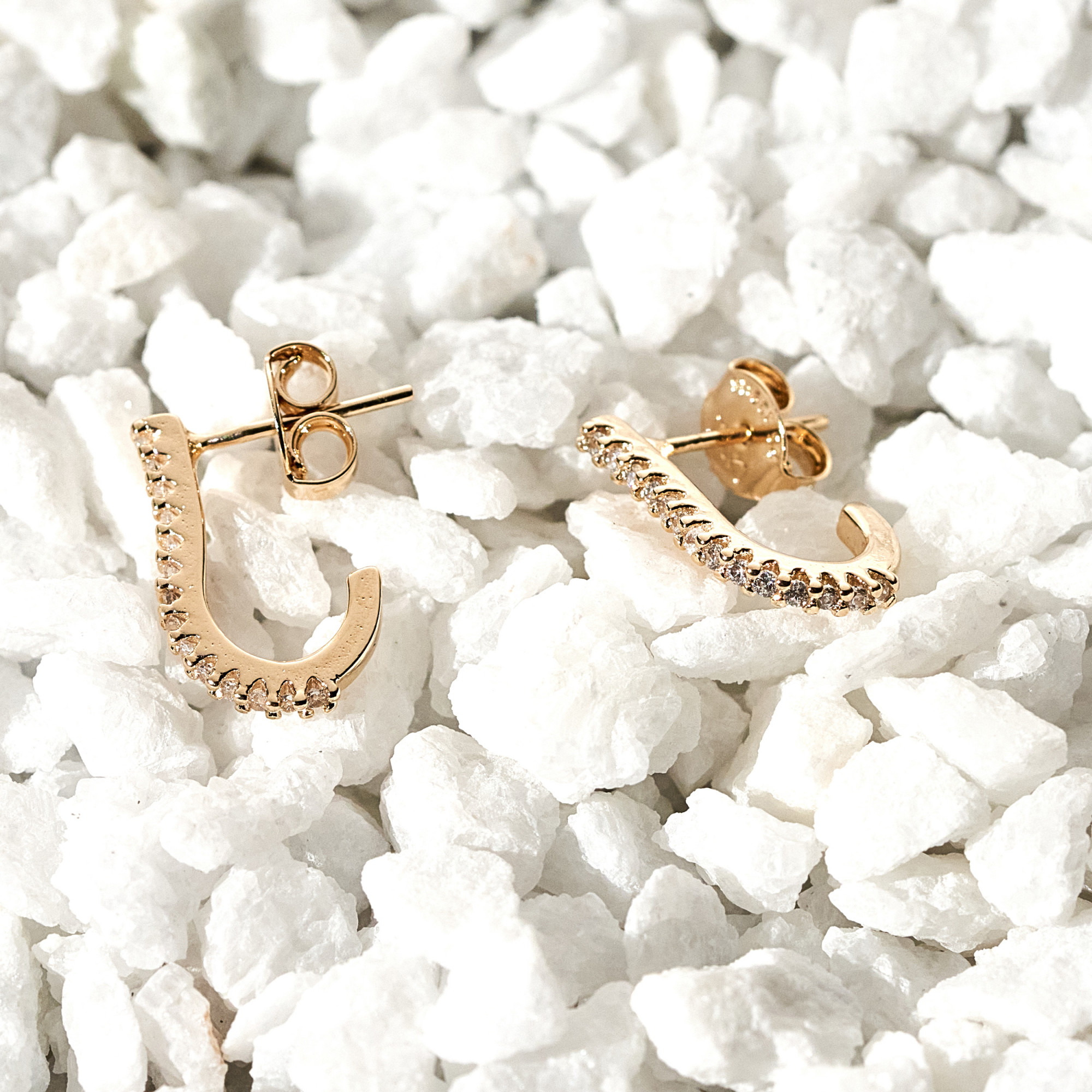 Brinco Francina Banho Ouro 18k