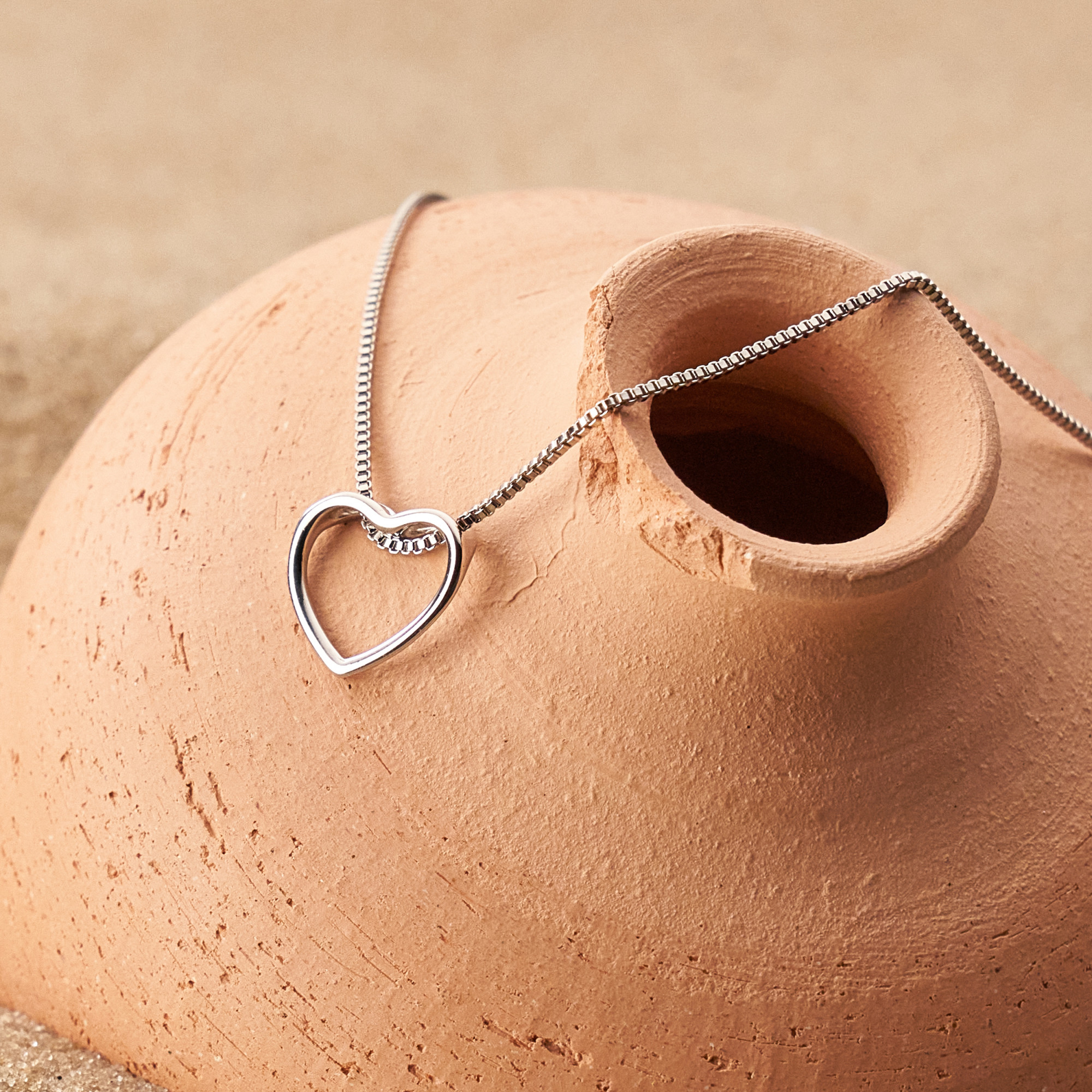 Colar Athena Banho Ródio Branco