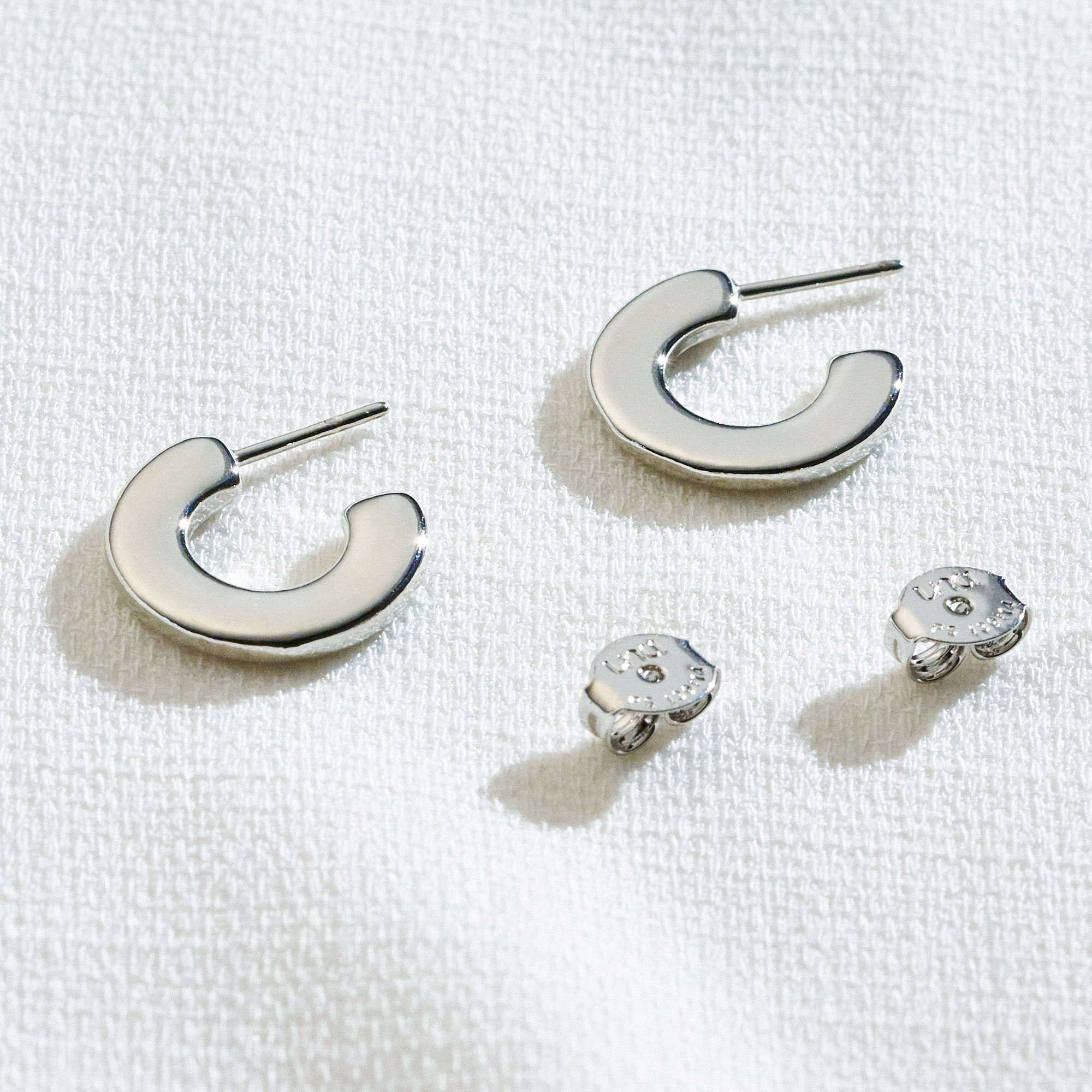 Brinco Muriel Banho Ródio Branco