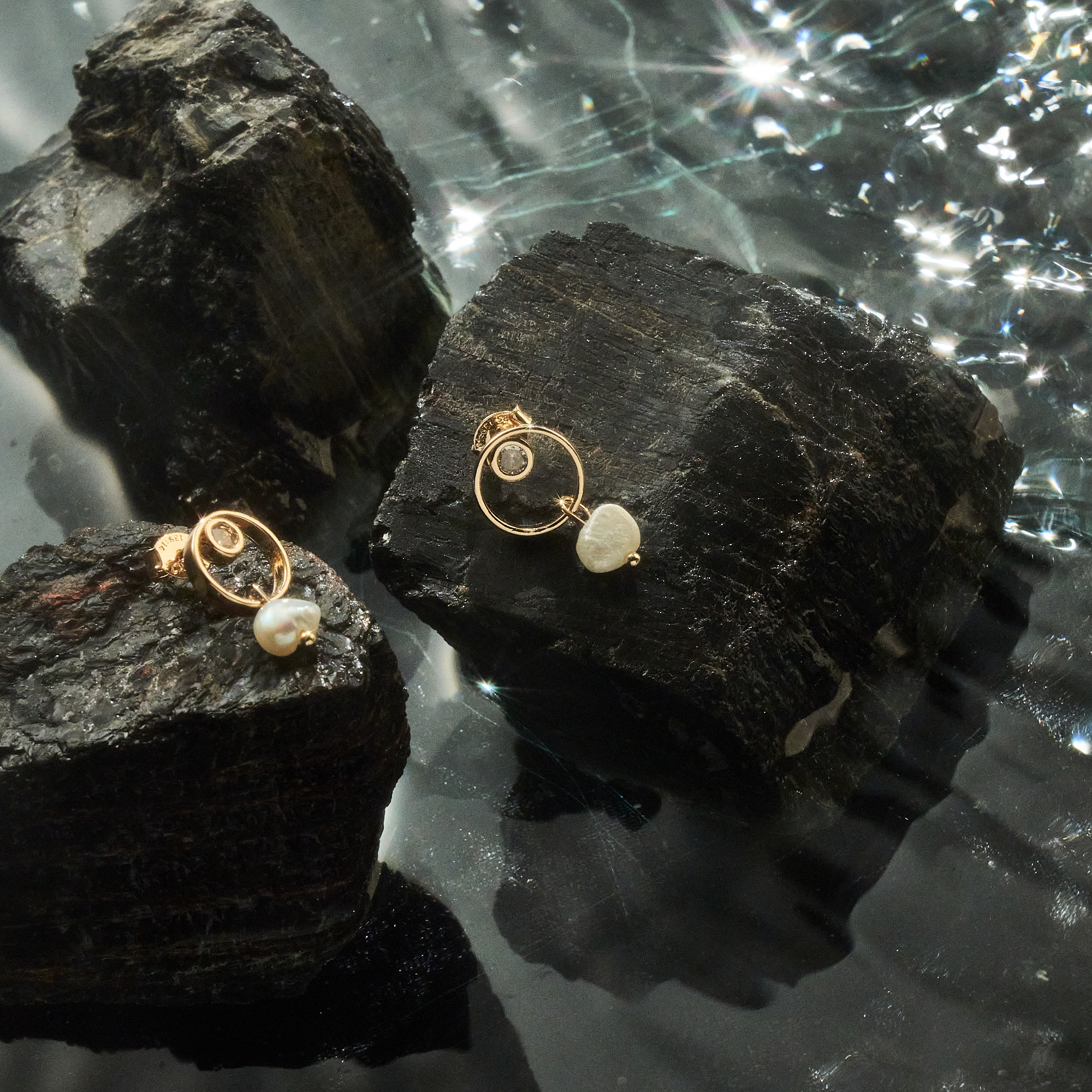 Brinco Nori Banho Ouro 18k