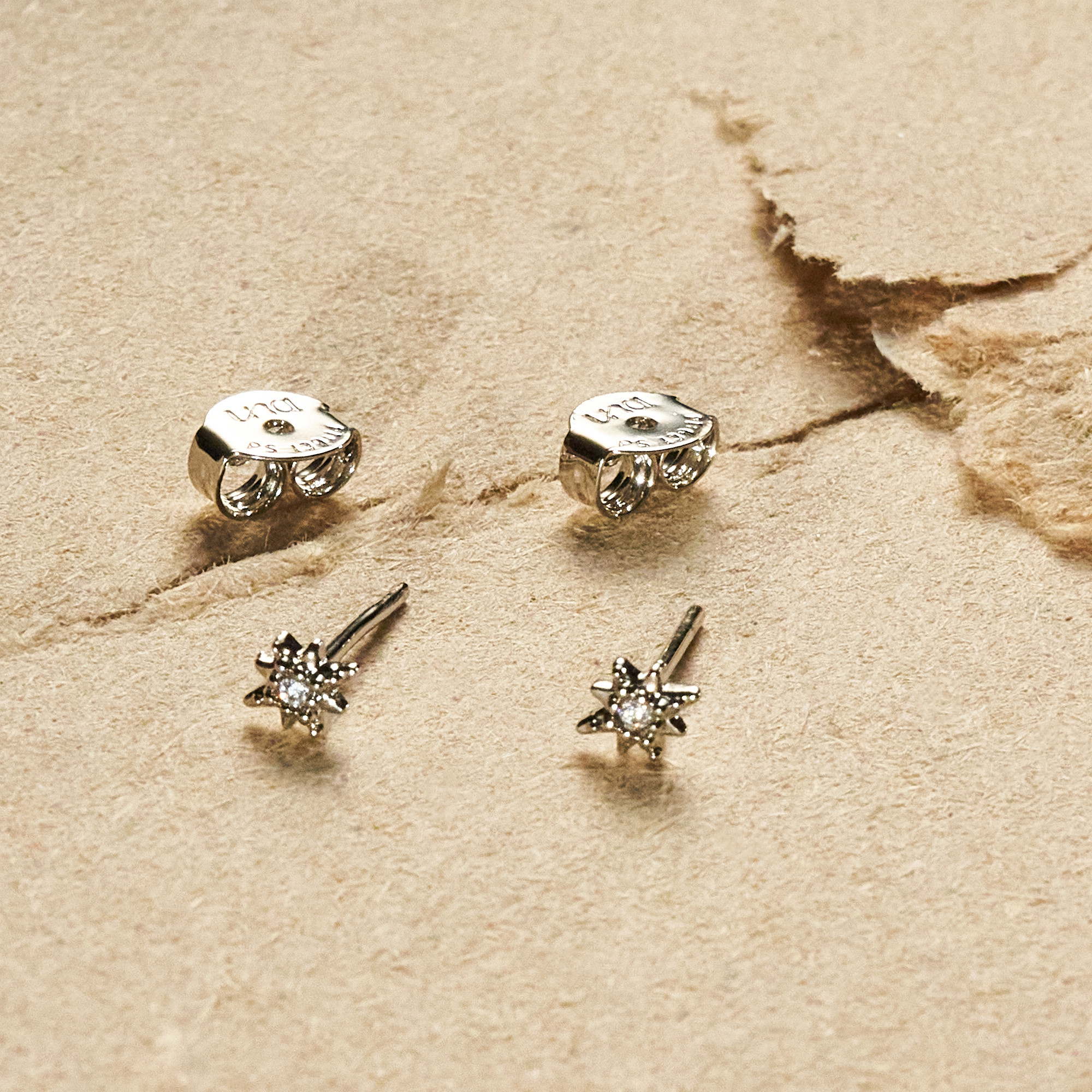 Brinco Florence Banho Ródio Branco