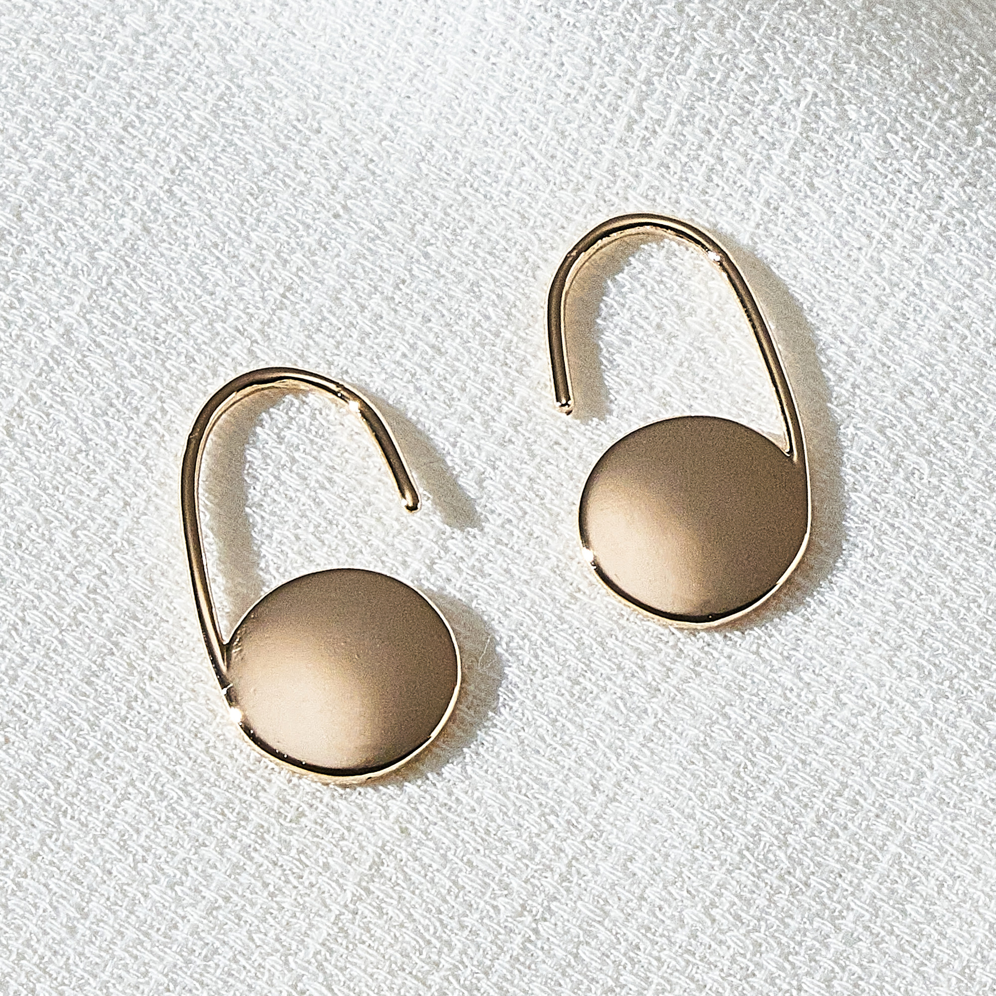 Brinco Nice Banho Ouro 18k