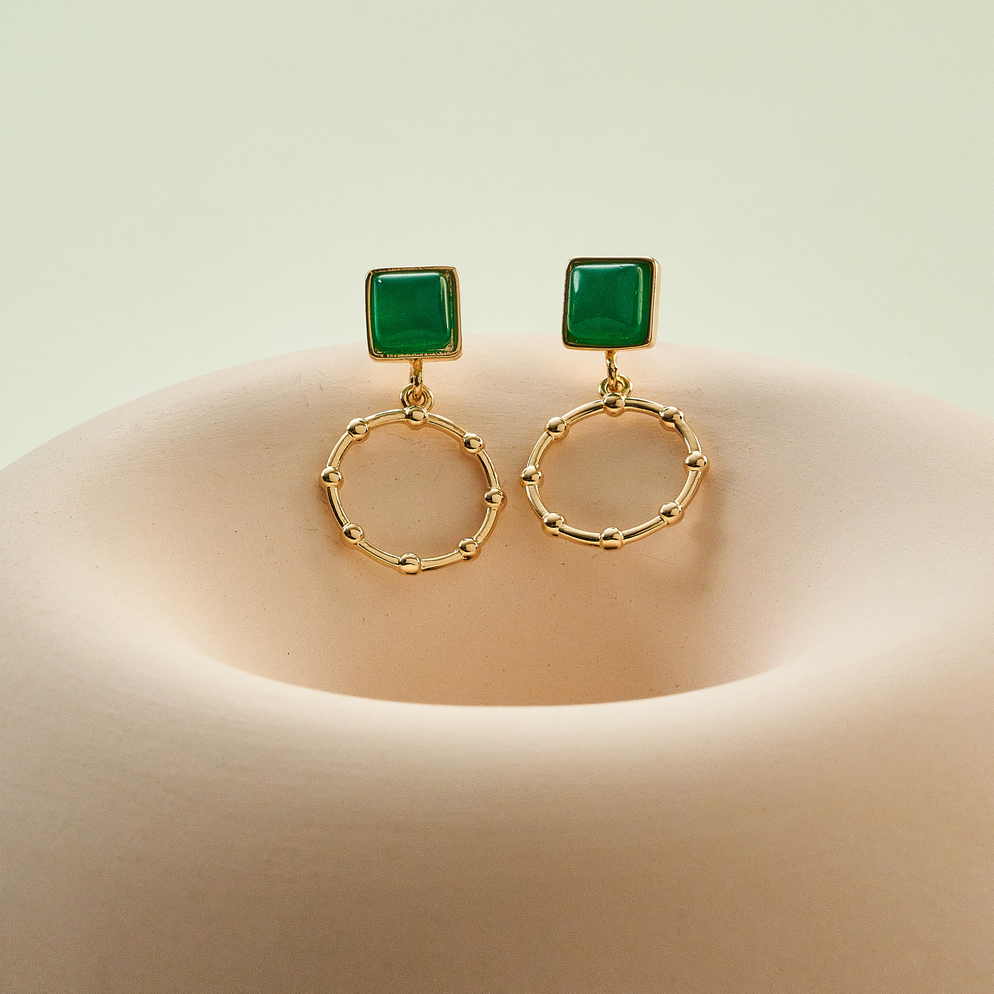 Brinco Graziele Banho Ouro 18k