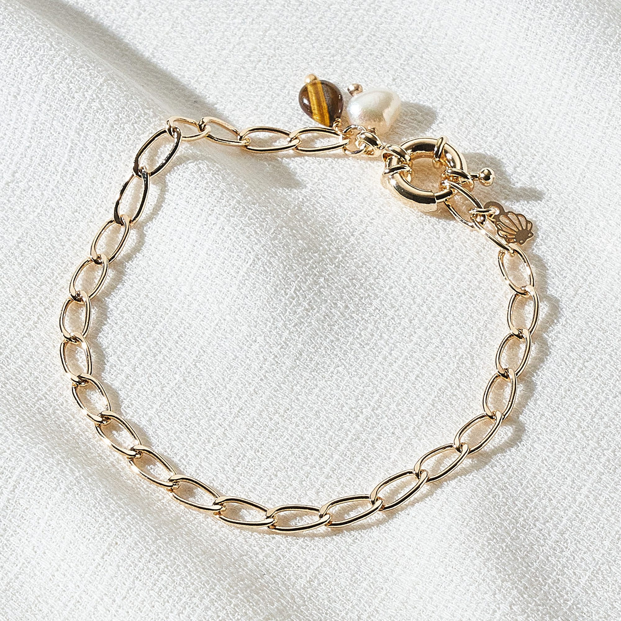 Pulseira Kaylane Banho Ouro 18k