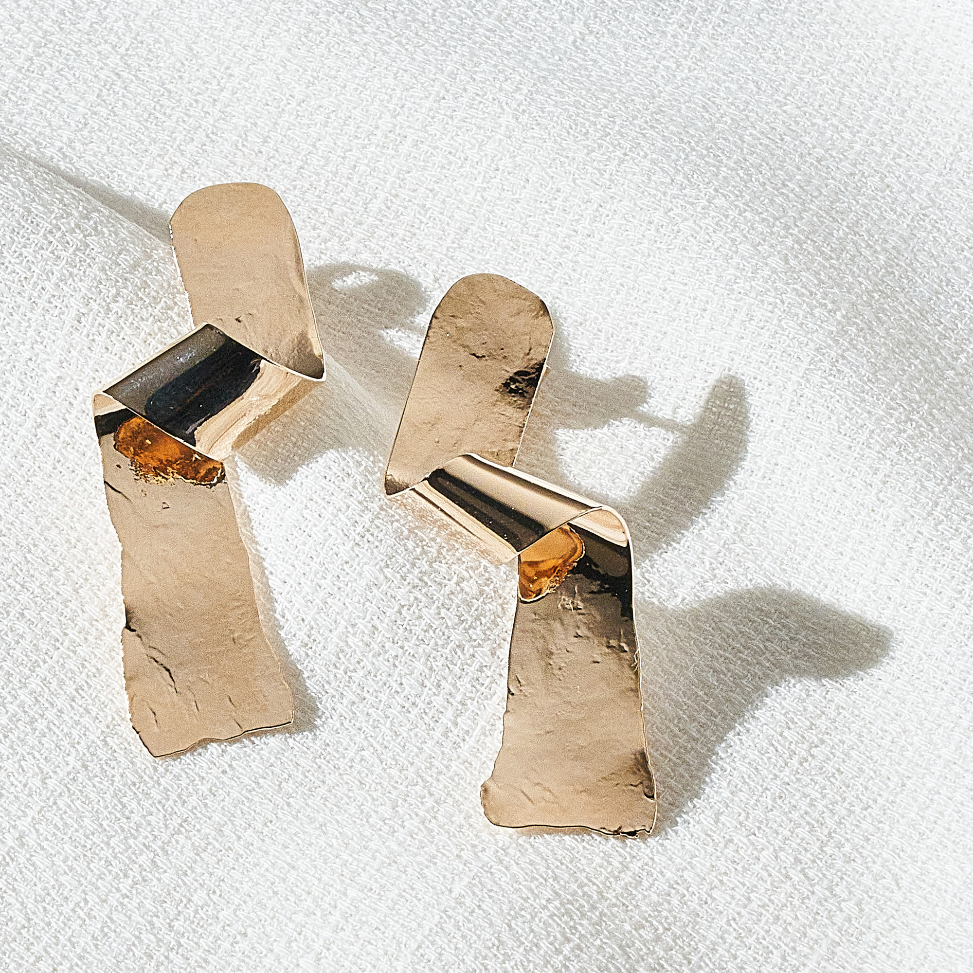 Brinco Vivian Banho Ouro 18k