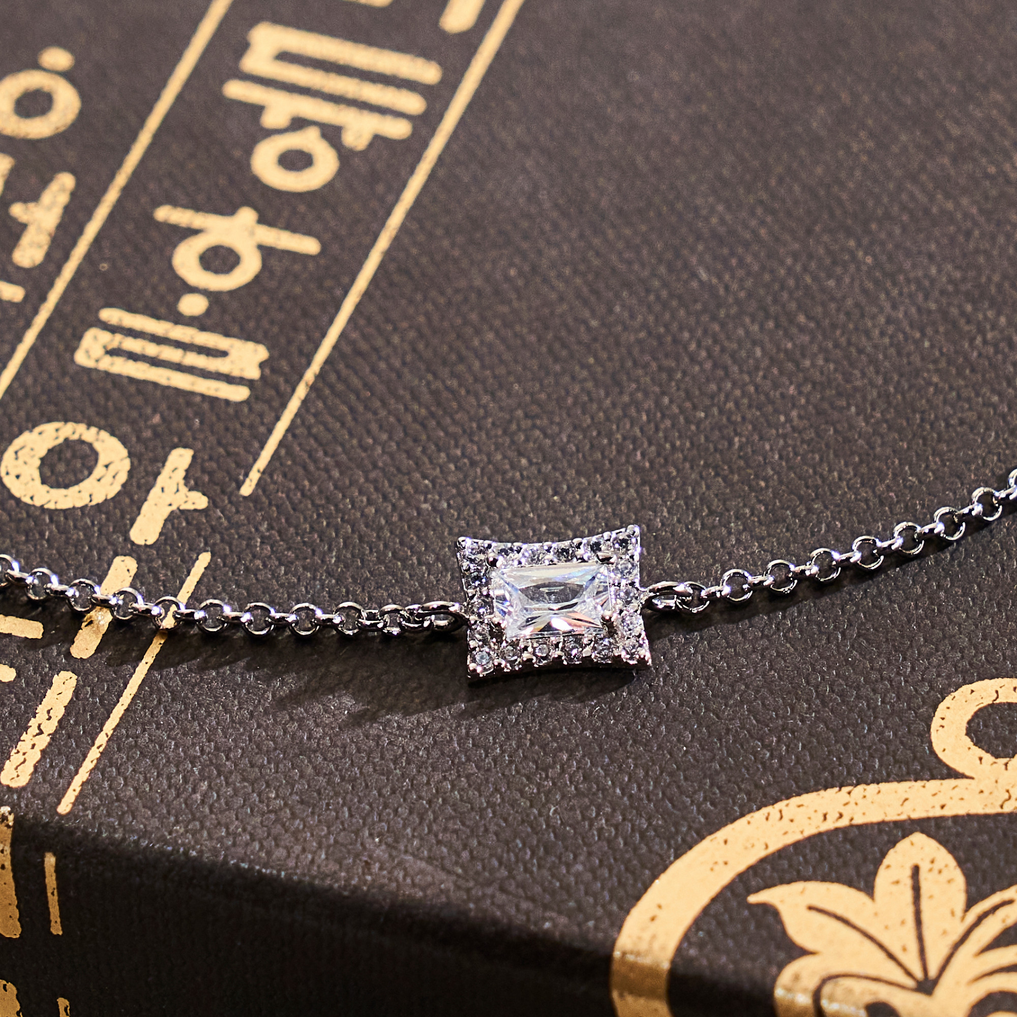 Pulseira Jae Banho Ródio Branco