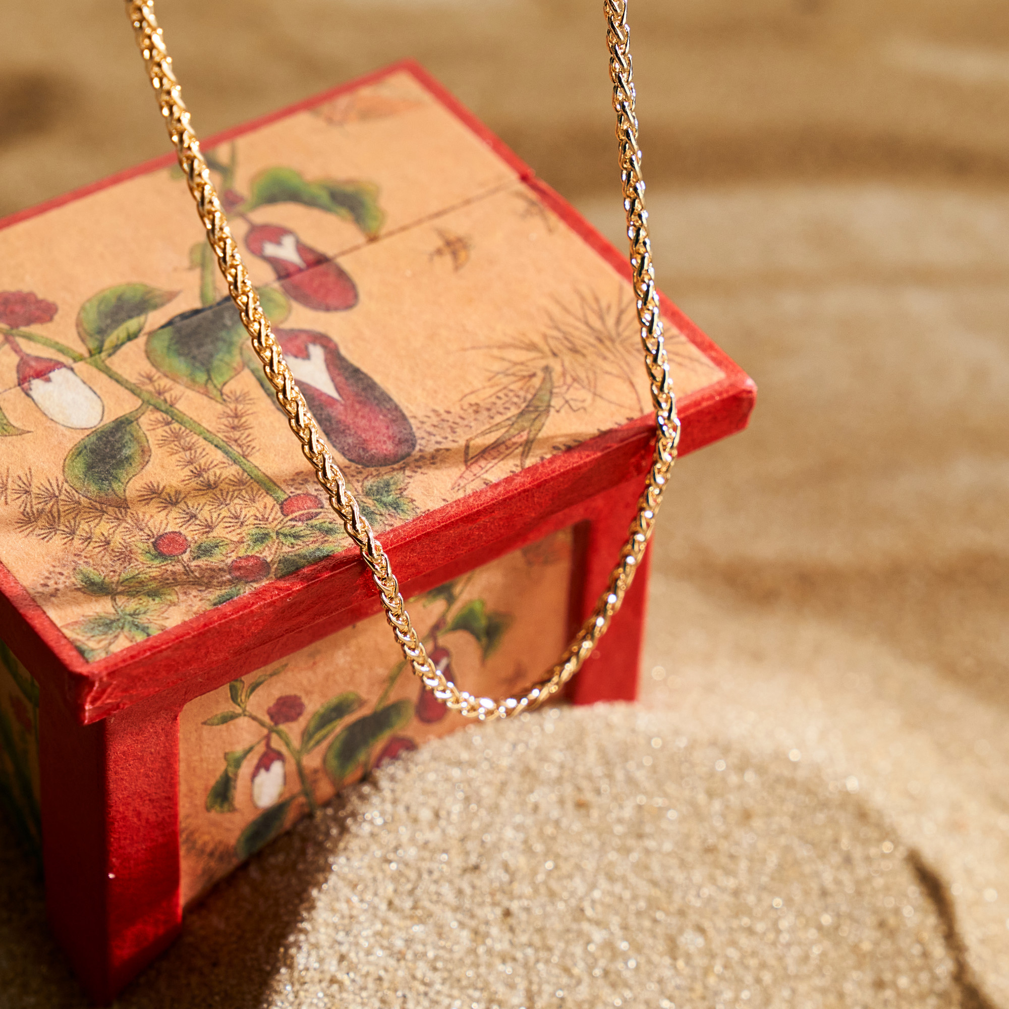 Colar Myeong Banho Ouro 18k