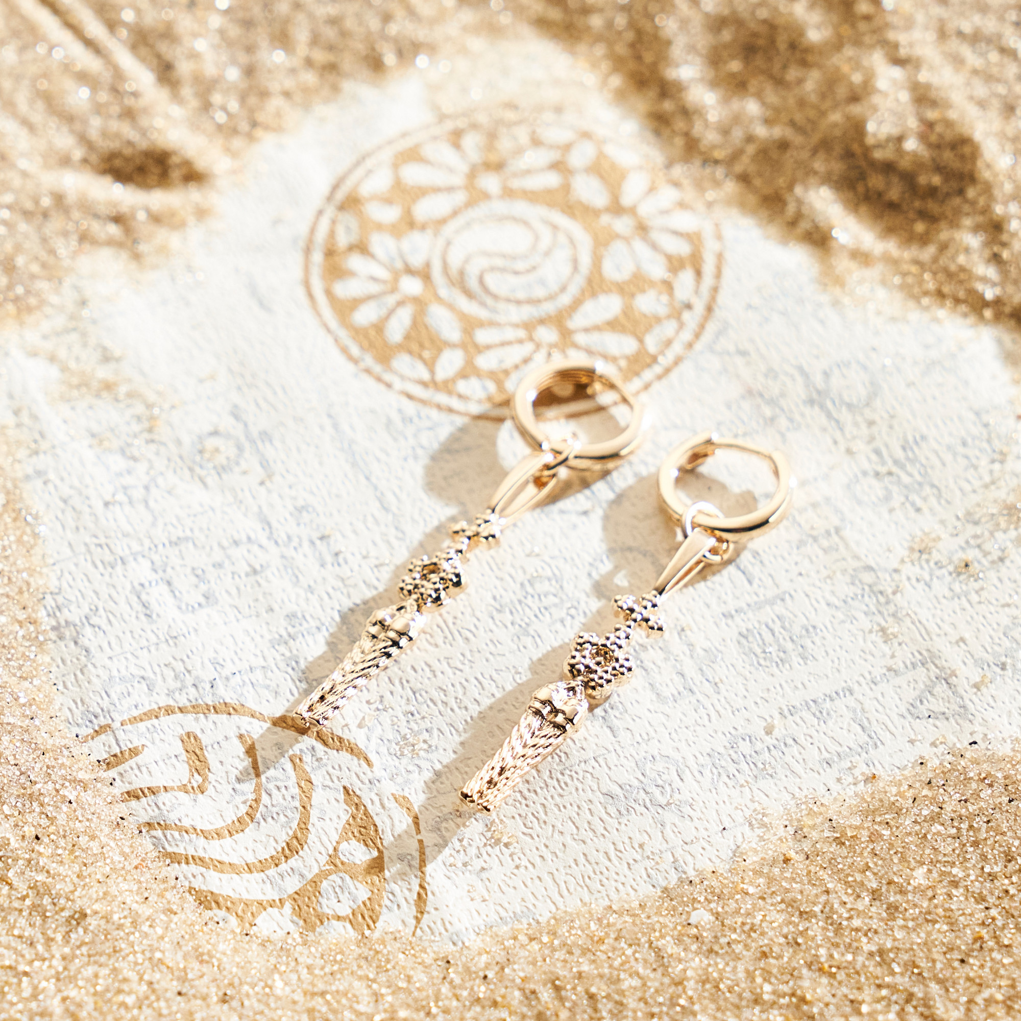 Brinco Sunmi Banho Ouro 18k