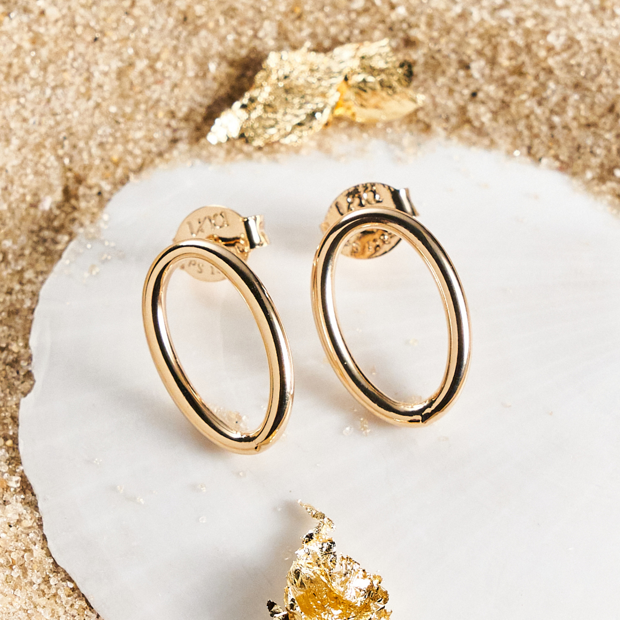 Brinco Salomé Banho Ouro 18k