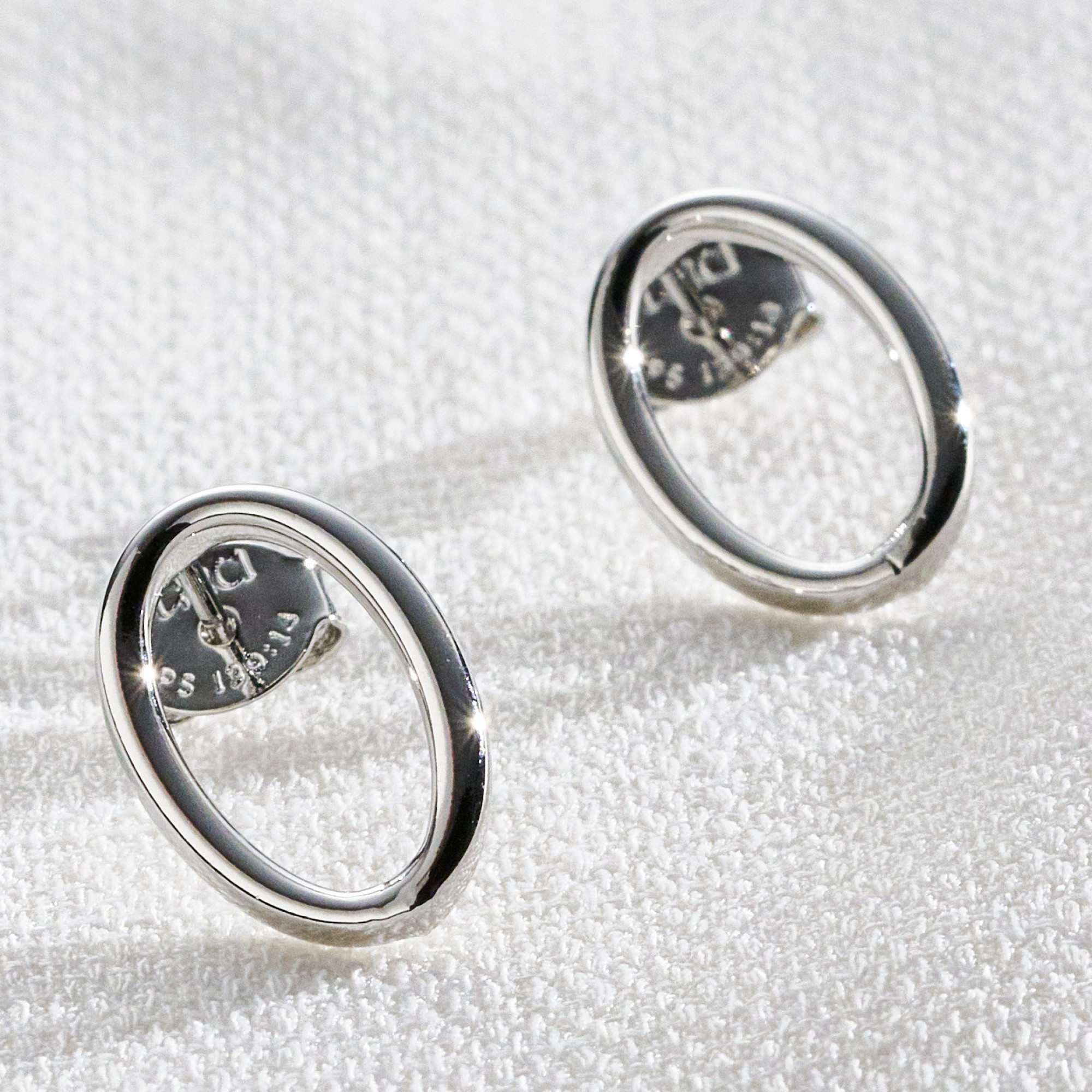 Brinco Salomé Banho Ródio Branco