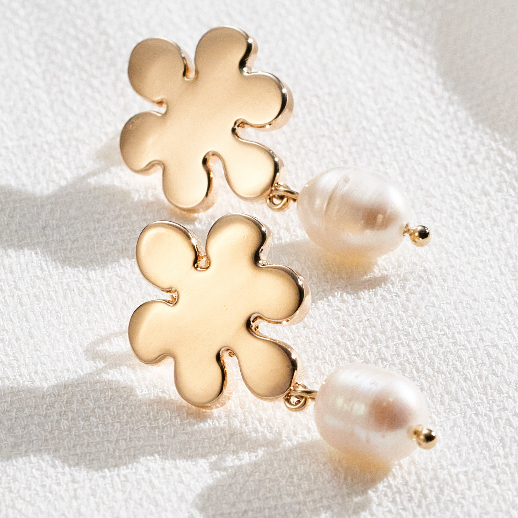 Brinco Dilia Banho Ouro 18k