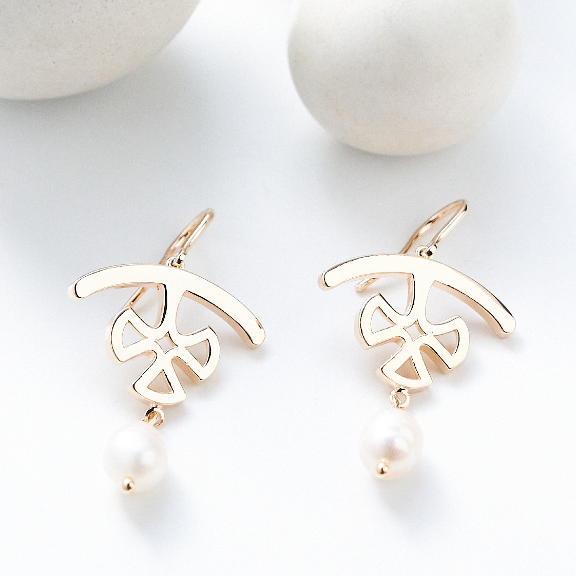 Brinco Melida Banho Ouro 18k