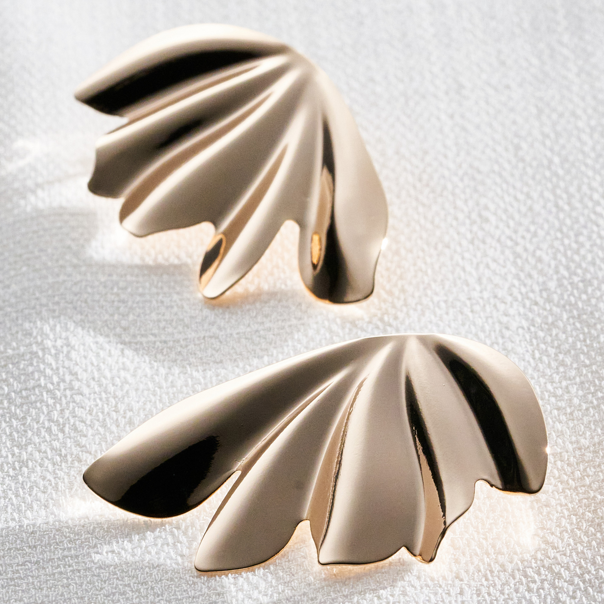 Brinco Leidy Banho Ouro 18k