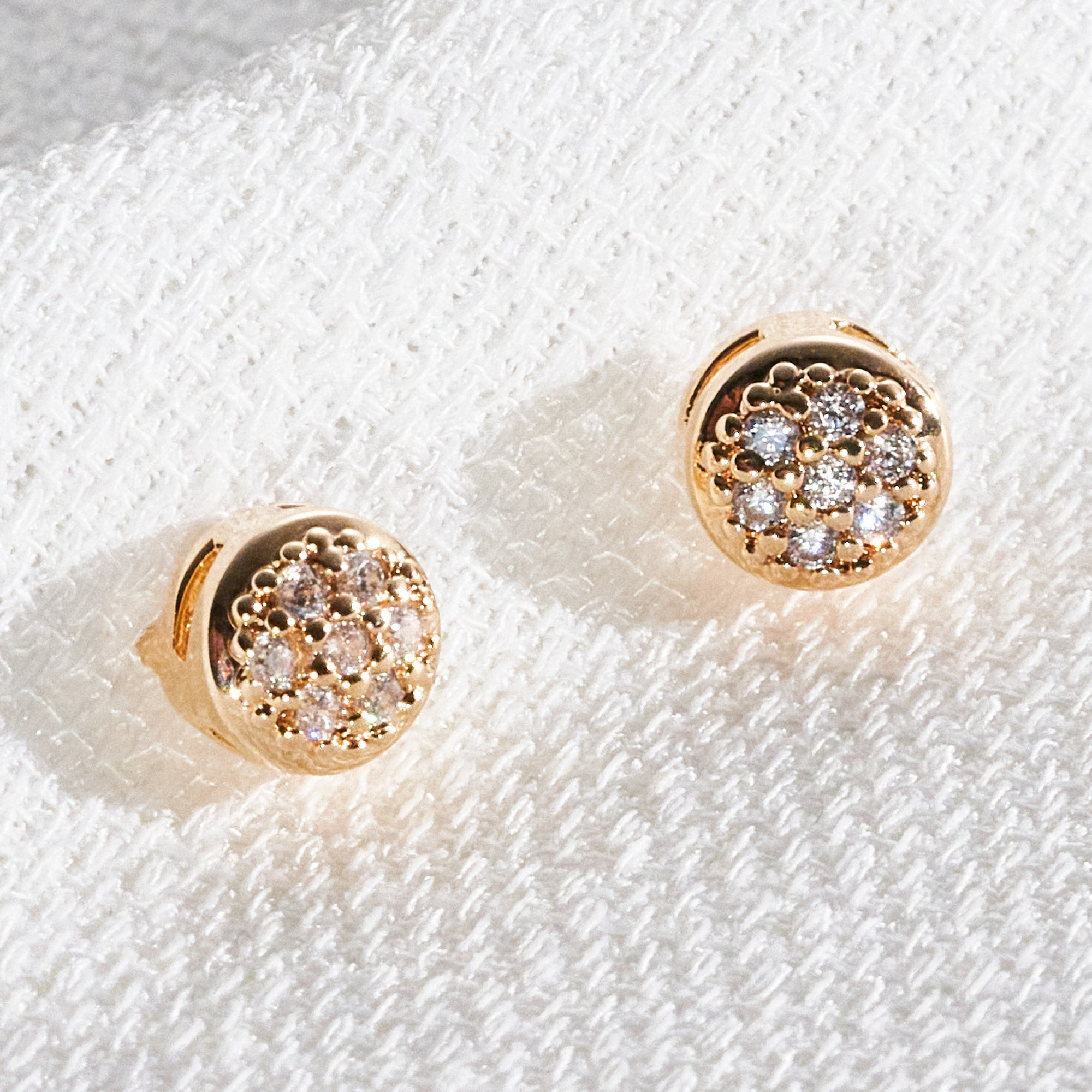 Brinco Bertha Banho Ouro 18k