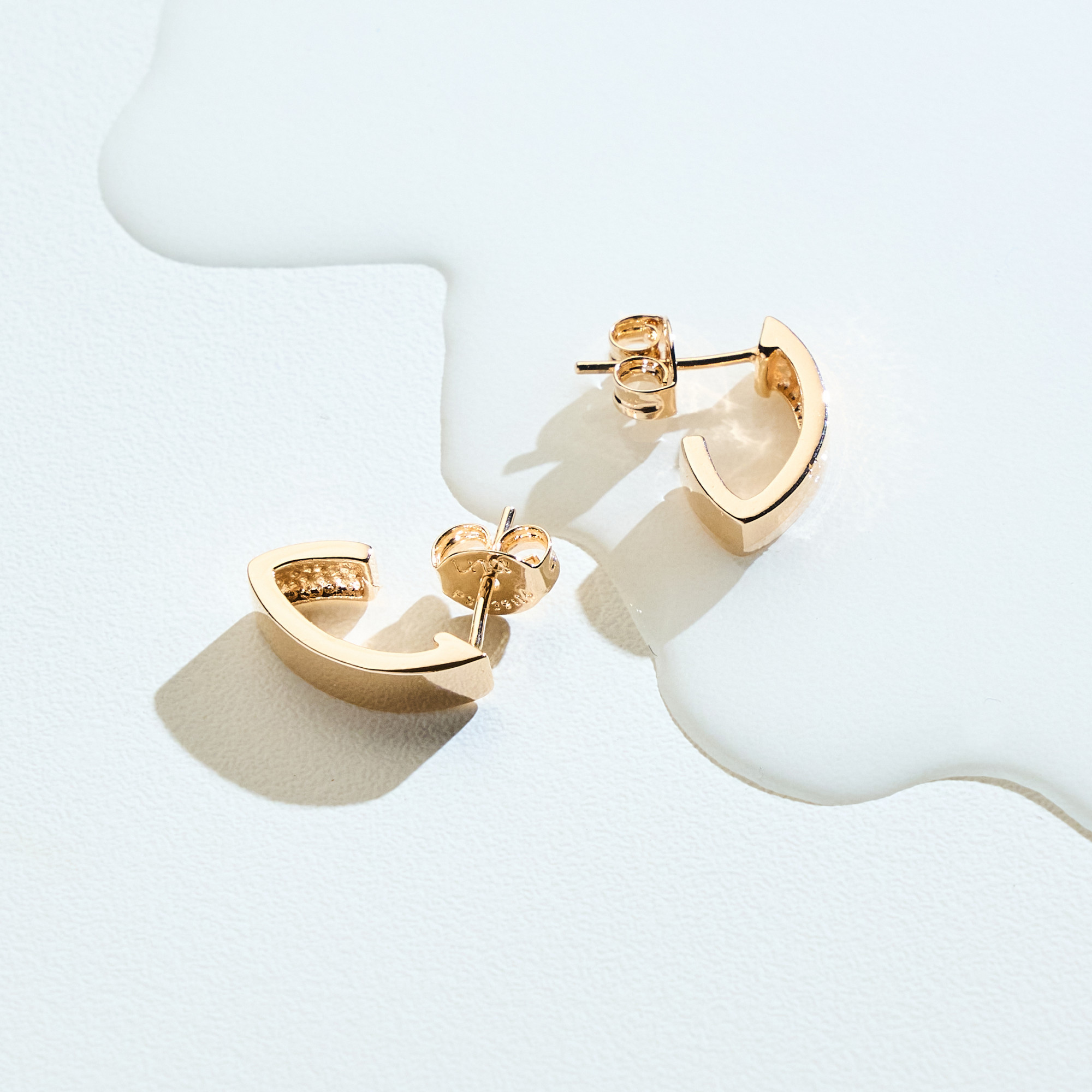 Brinco Rafaele Banho Ouro 18k