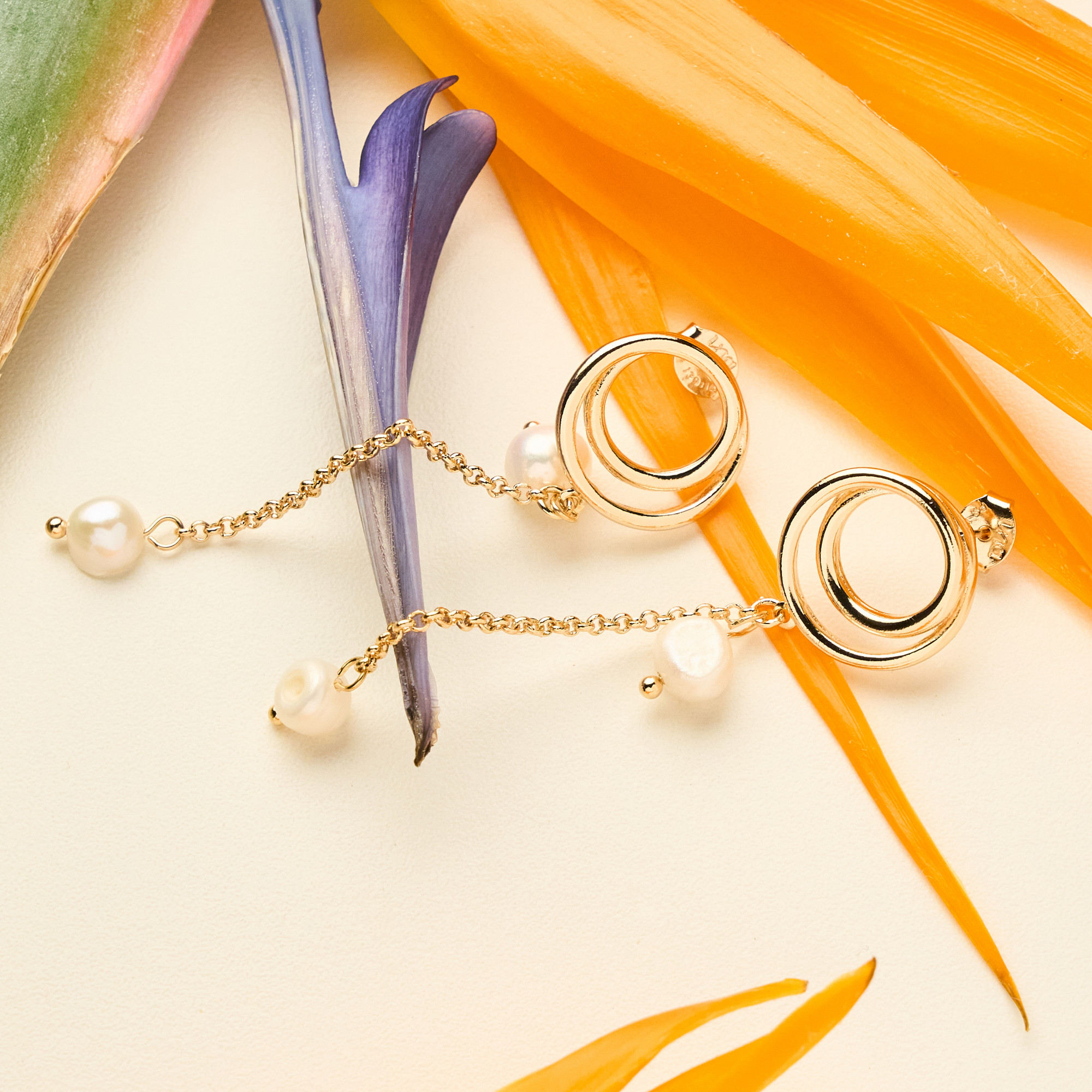 Brinco Maristela Banho Ouro 18k