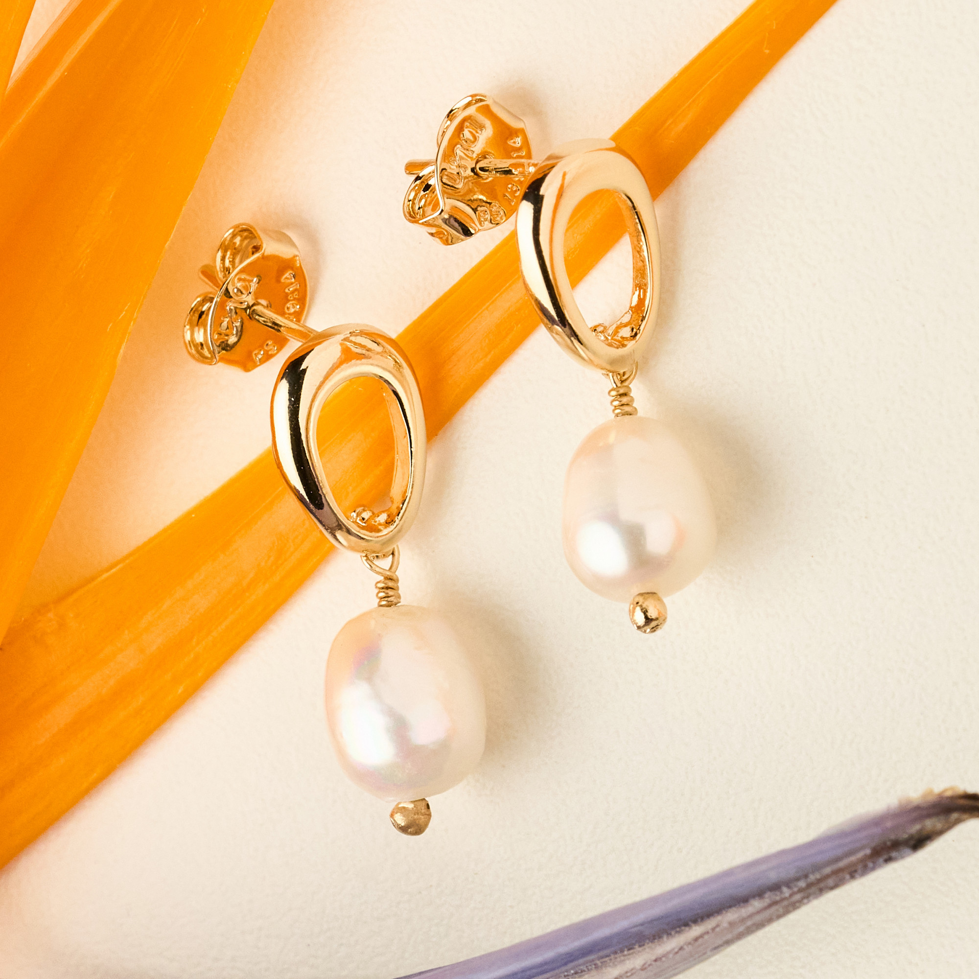 Brinco Indira Banho Ouro 18k