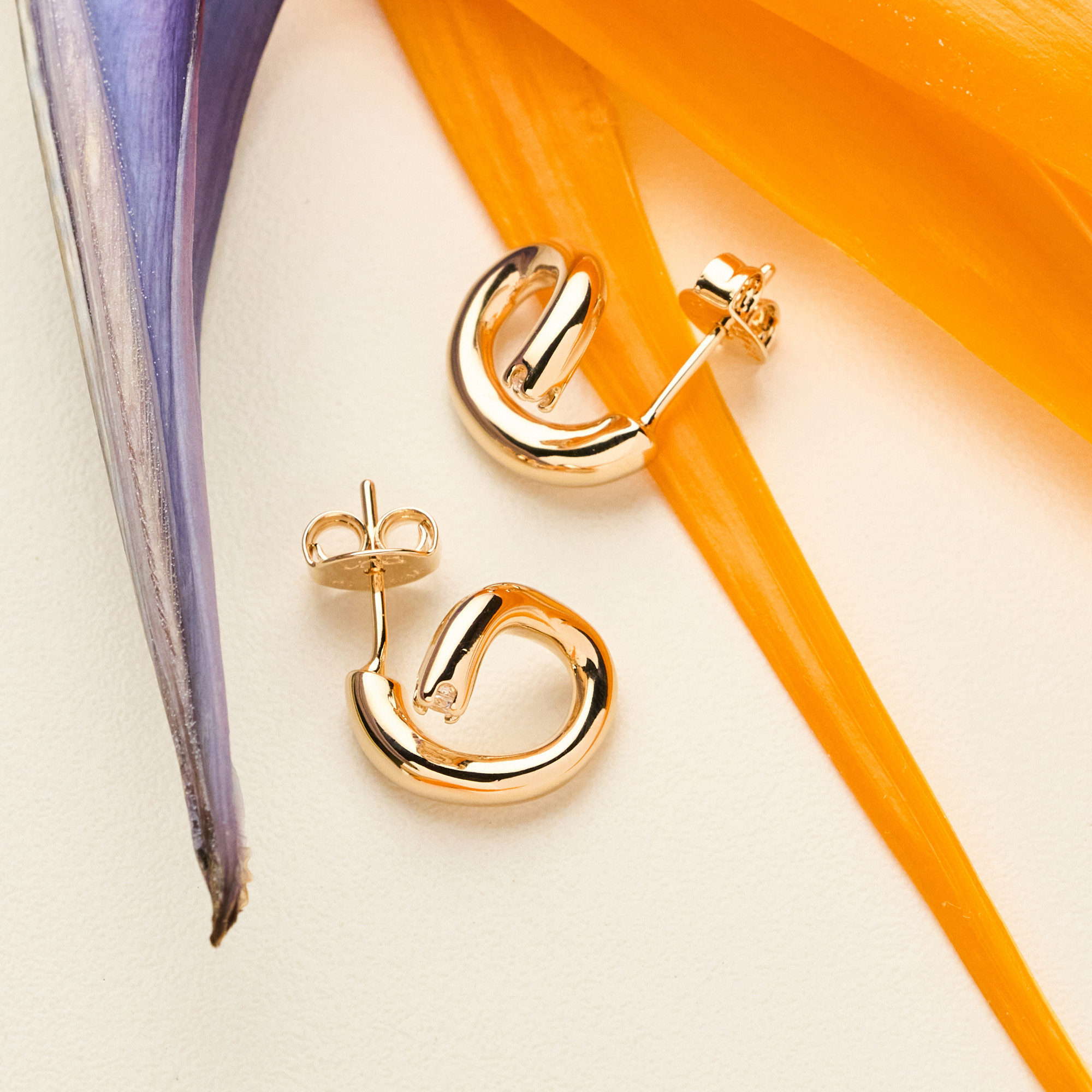 Brinco Nadja Banho Ouro 18k