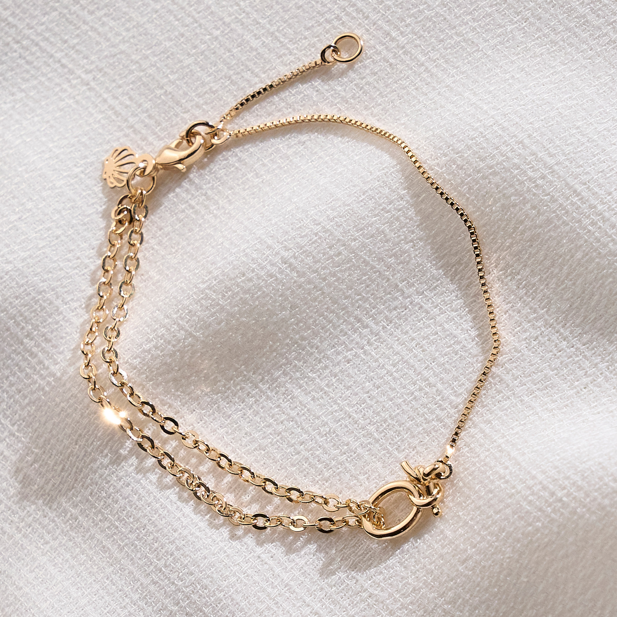 Pulseira Fabiele Banho Ouro 18k